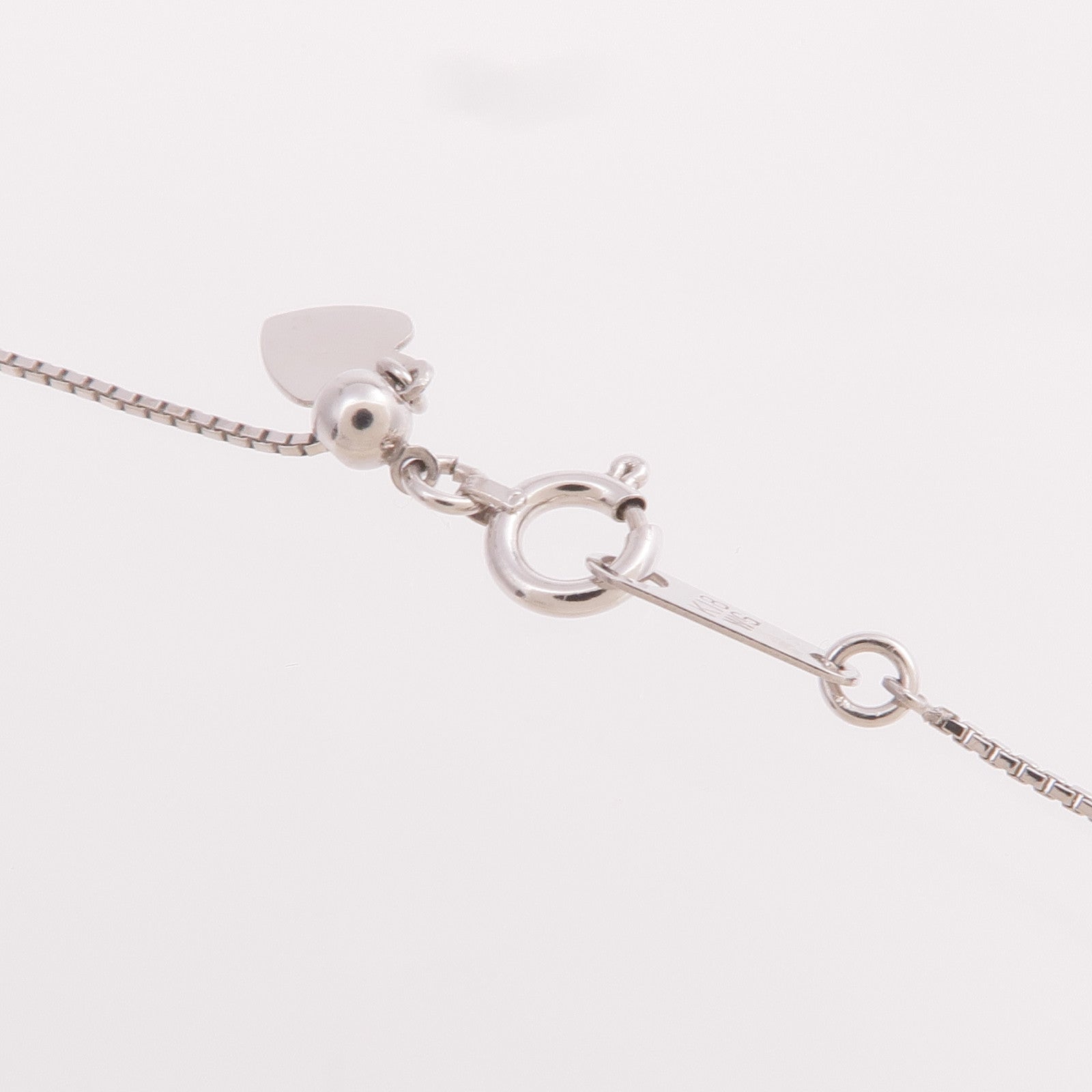 JEWELRY 18K白金Aquamarine Diamond Necklace藍晶/鑽石項鍊