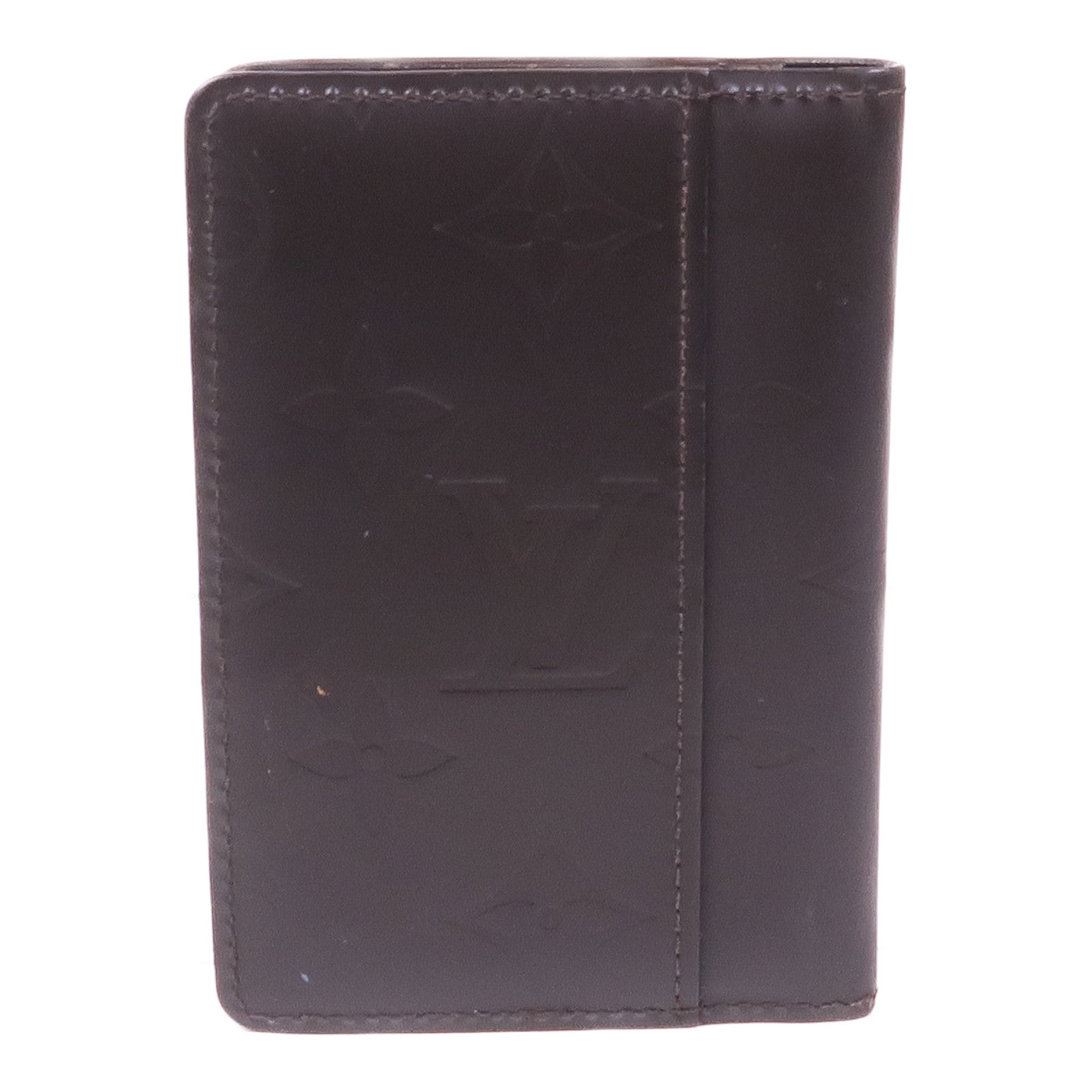 LOUIS VUITTON Monogram Glace Glace Organizer de Poche卡片套