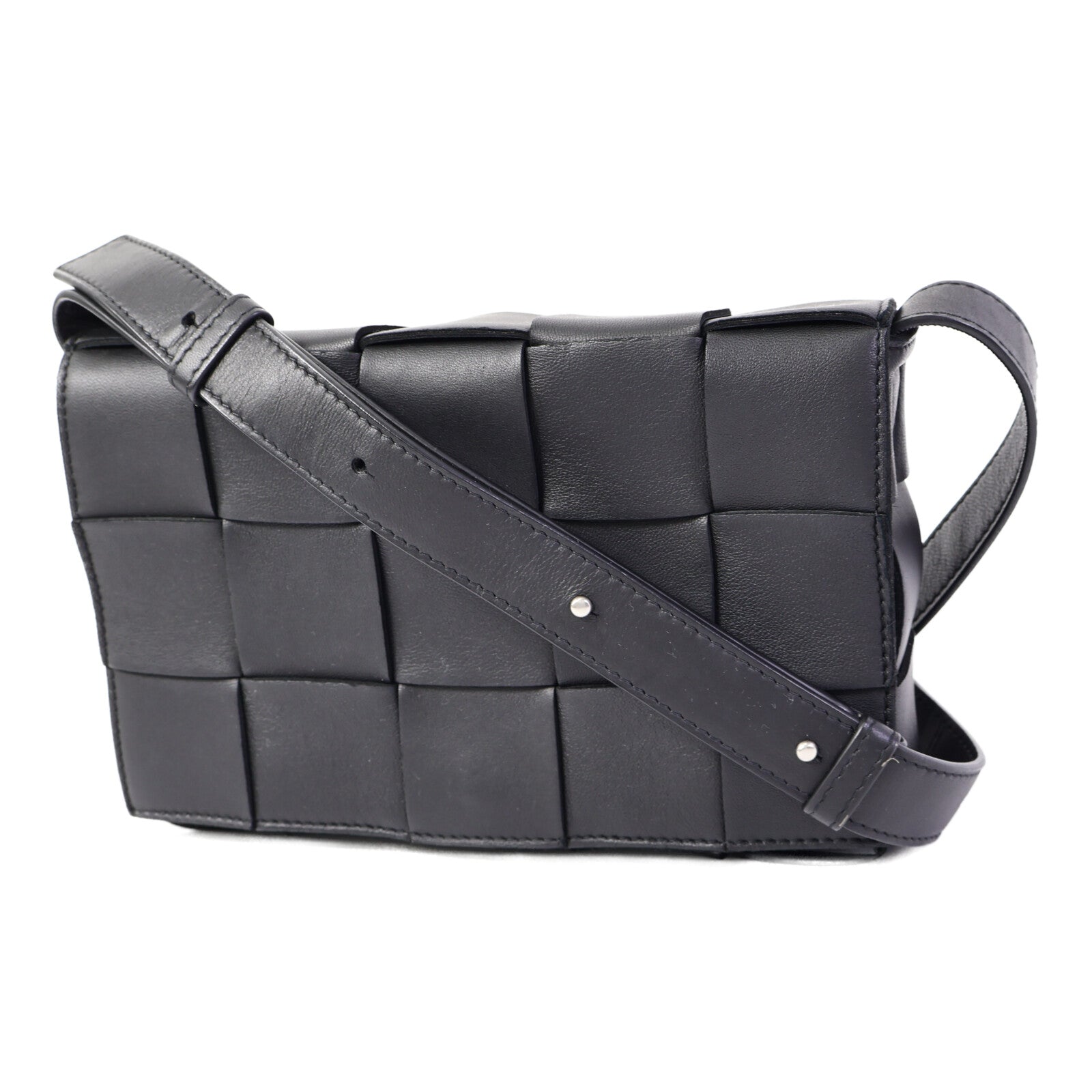 BOTTEGA VENETA 羊皮皮革Cassstte Medium肩背袋