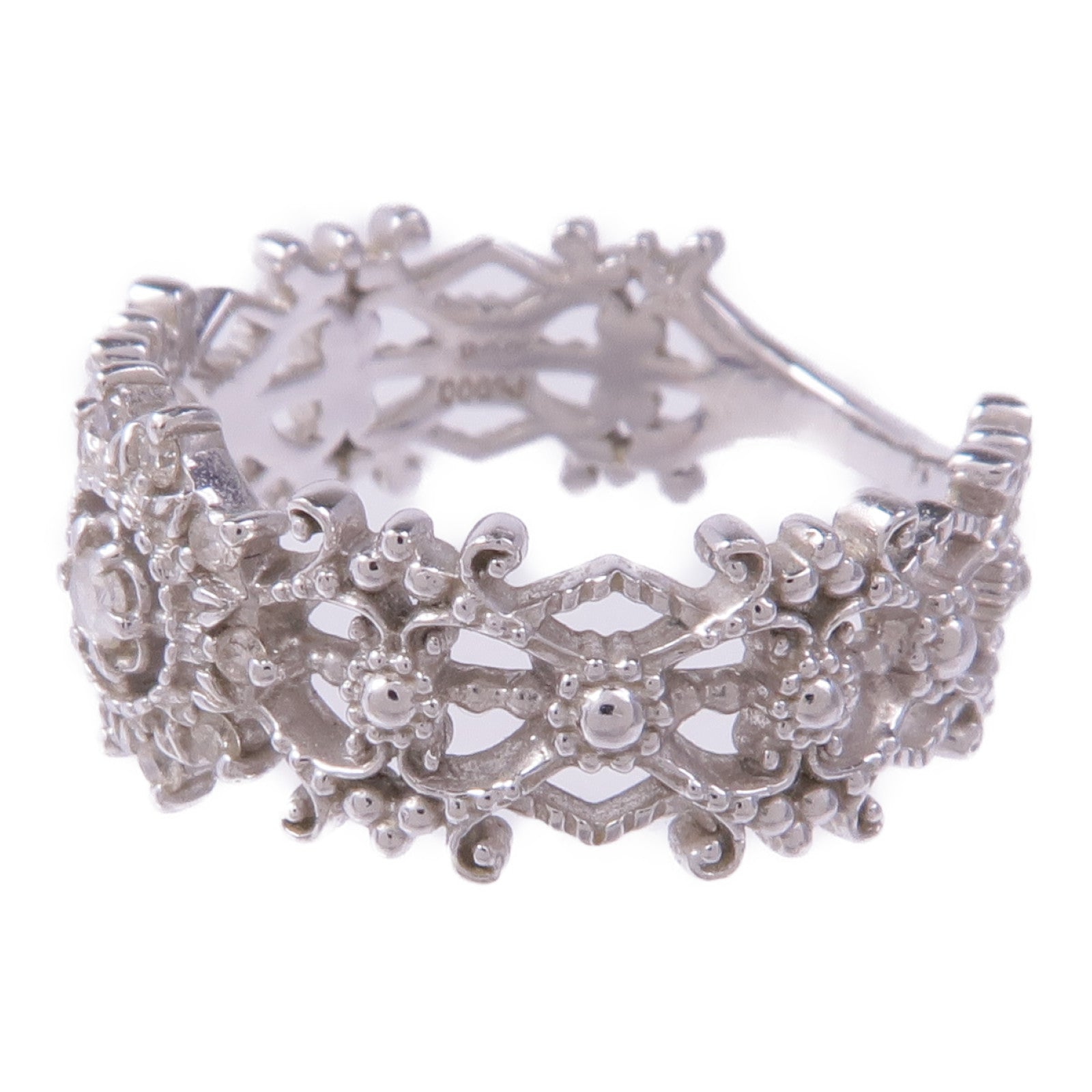 JEWELRY 【激減優惠】PT900鉑金Diamond Ring鑽石戒指US#5.25