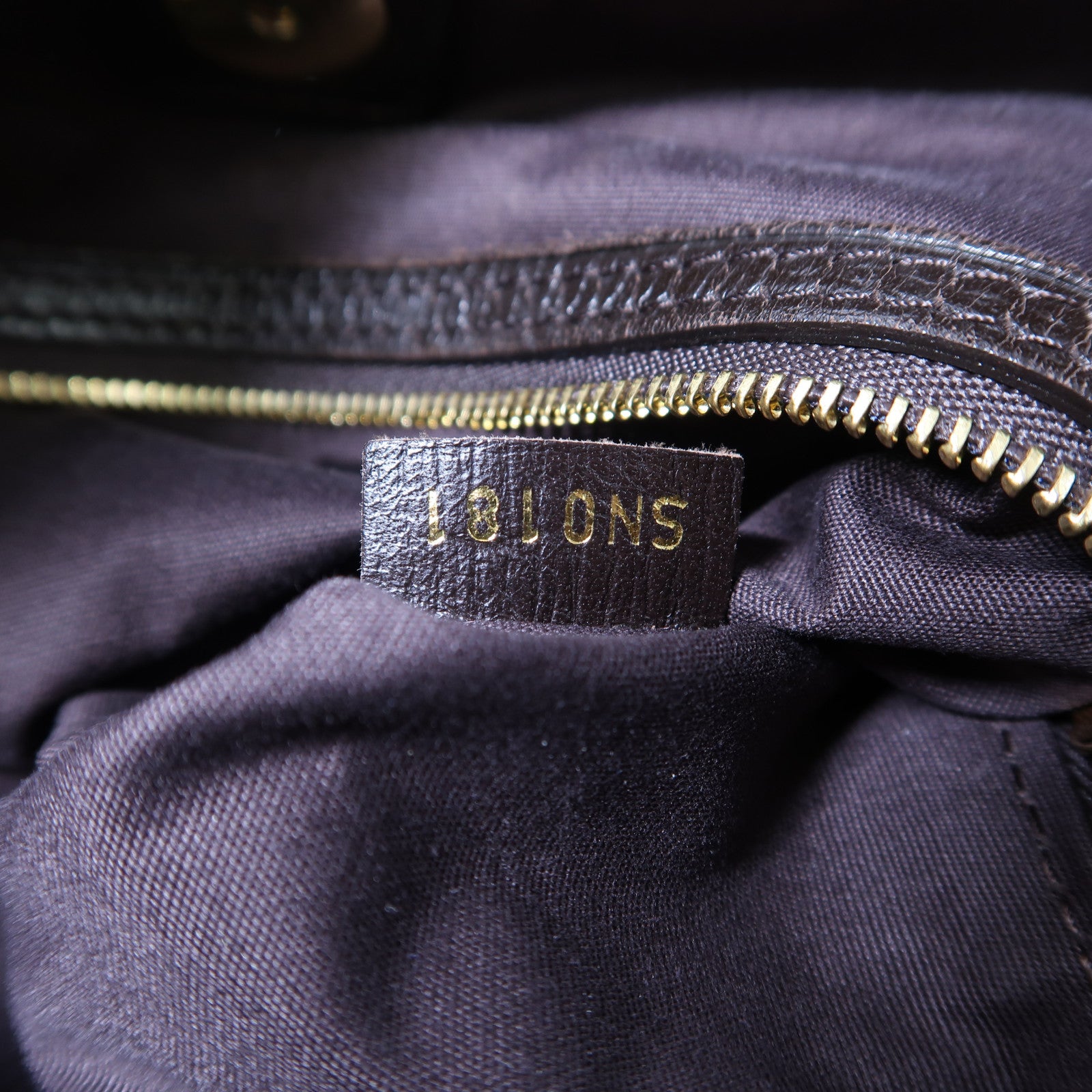 LOUIS VUITTON Monogram Idylle Fantaisie金扣肩背袋啡色
