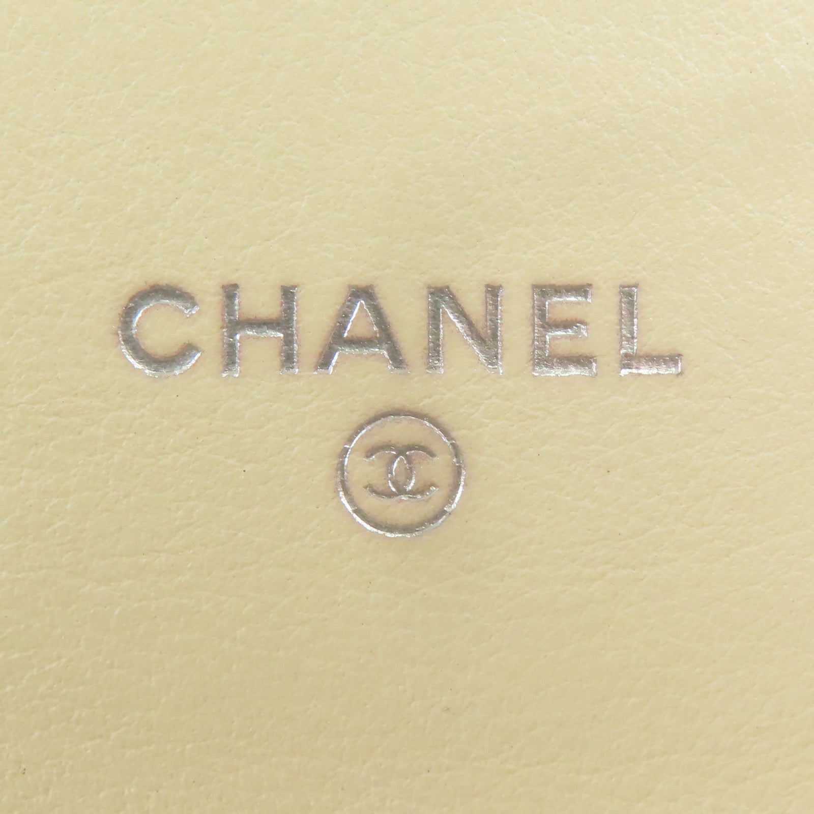 CHANEL 牛皮皮革Shoulder Bag銀扣鏈帶肩背袋