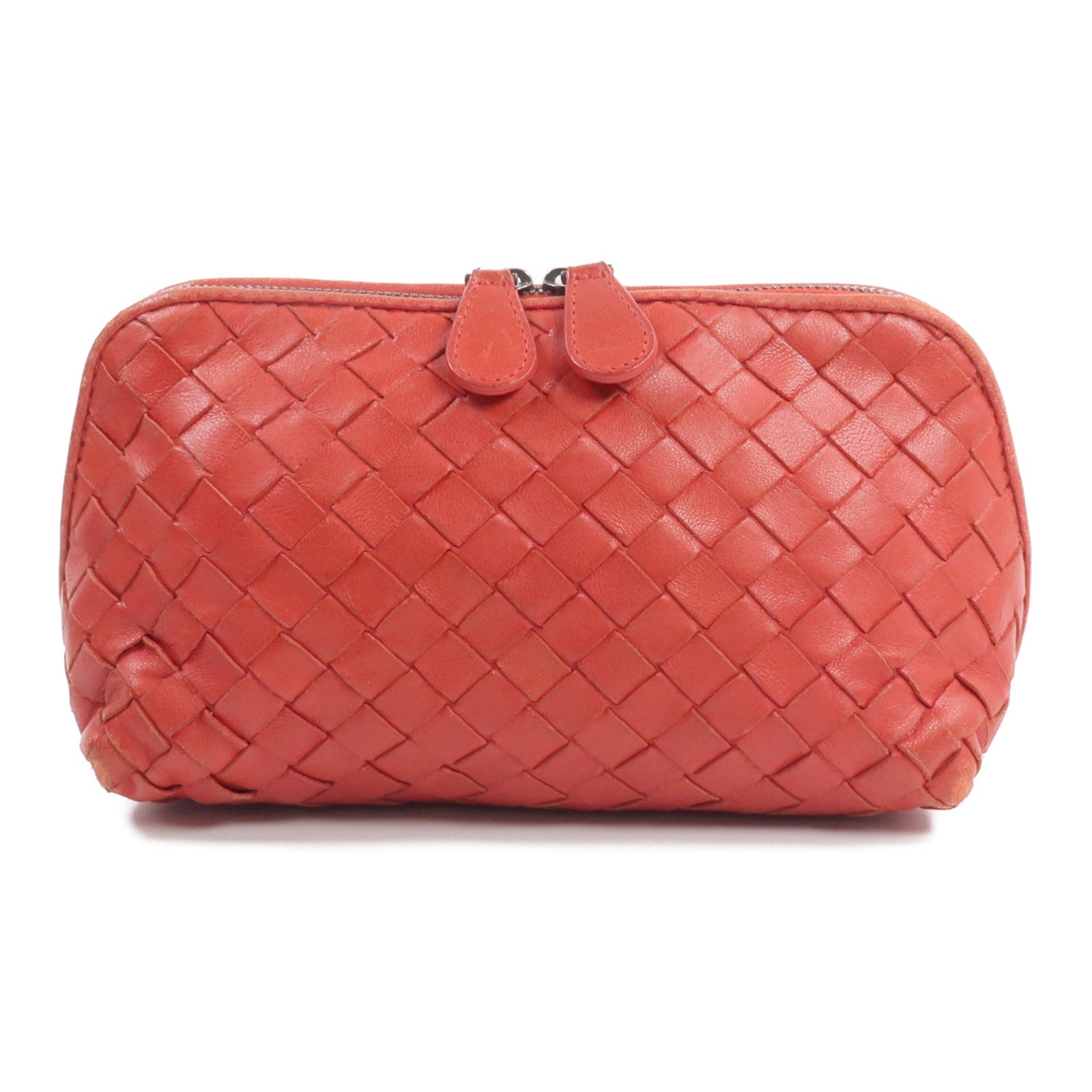 BOTTEGA VENETA 羊皮皮革lntrecciato Pouch手拿包