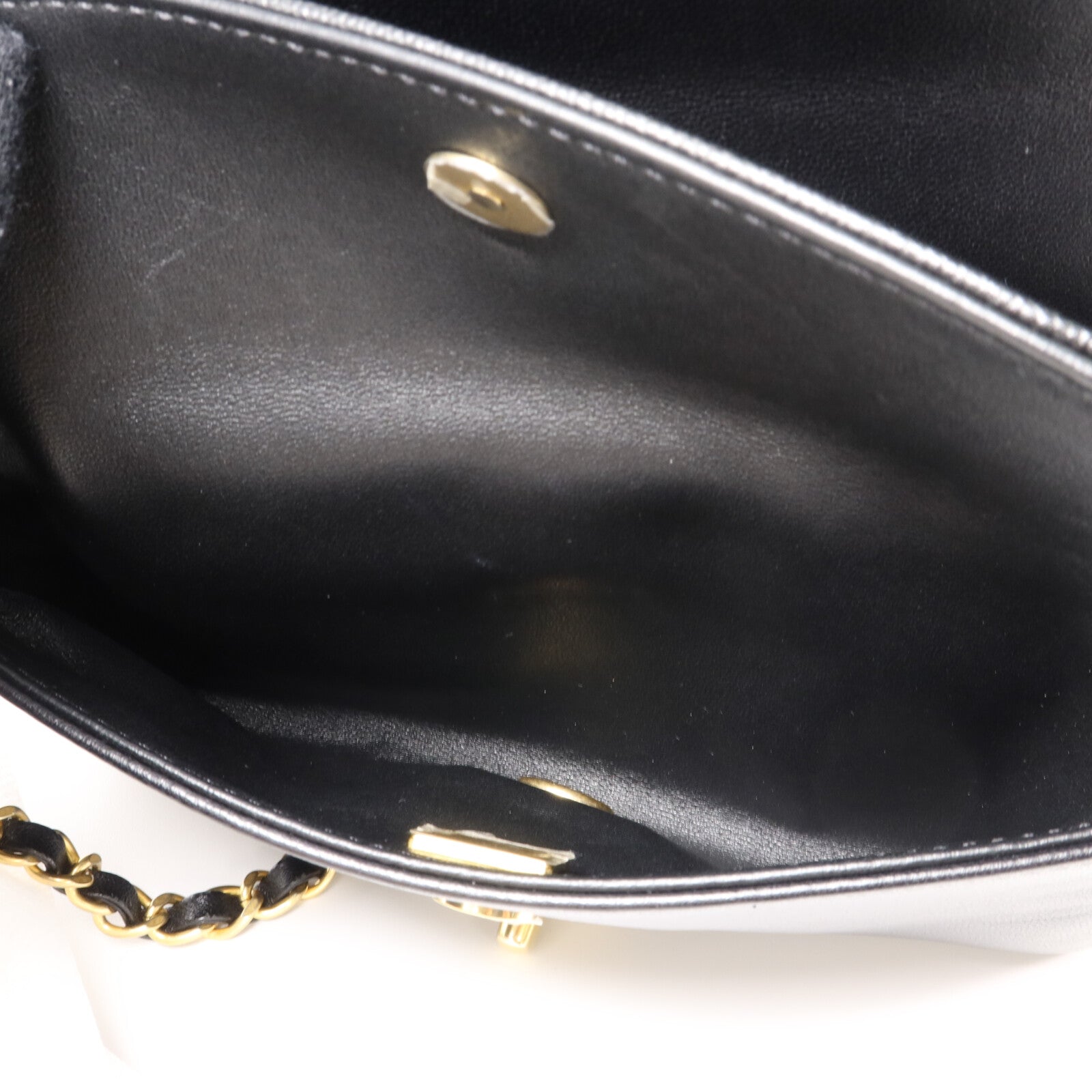 CHANEL 牛皮皮革Chain Shoulder With Handle手挽肩背兩用袋