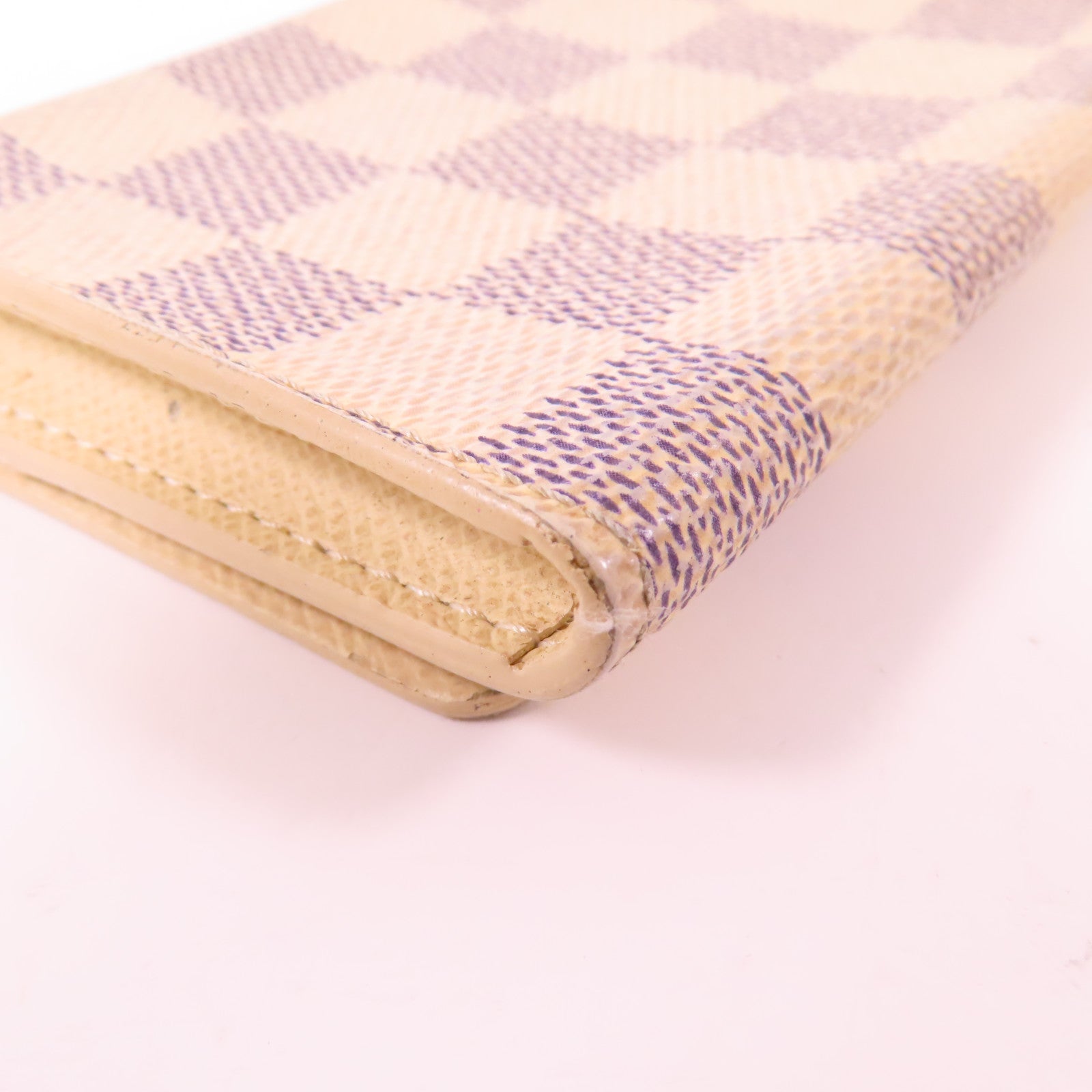 LOUIS VUITTON Damier Azur Card Case卡片套白色