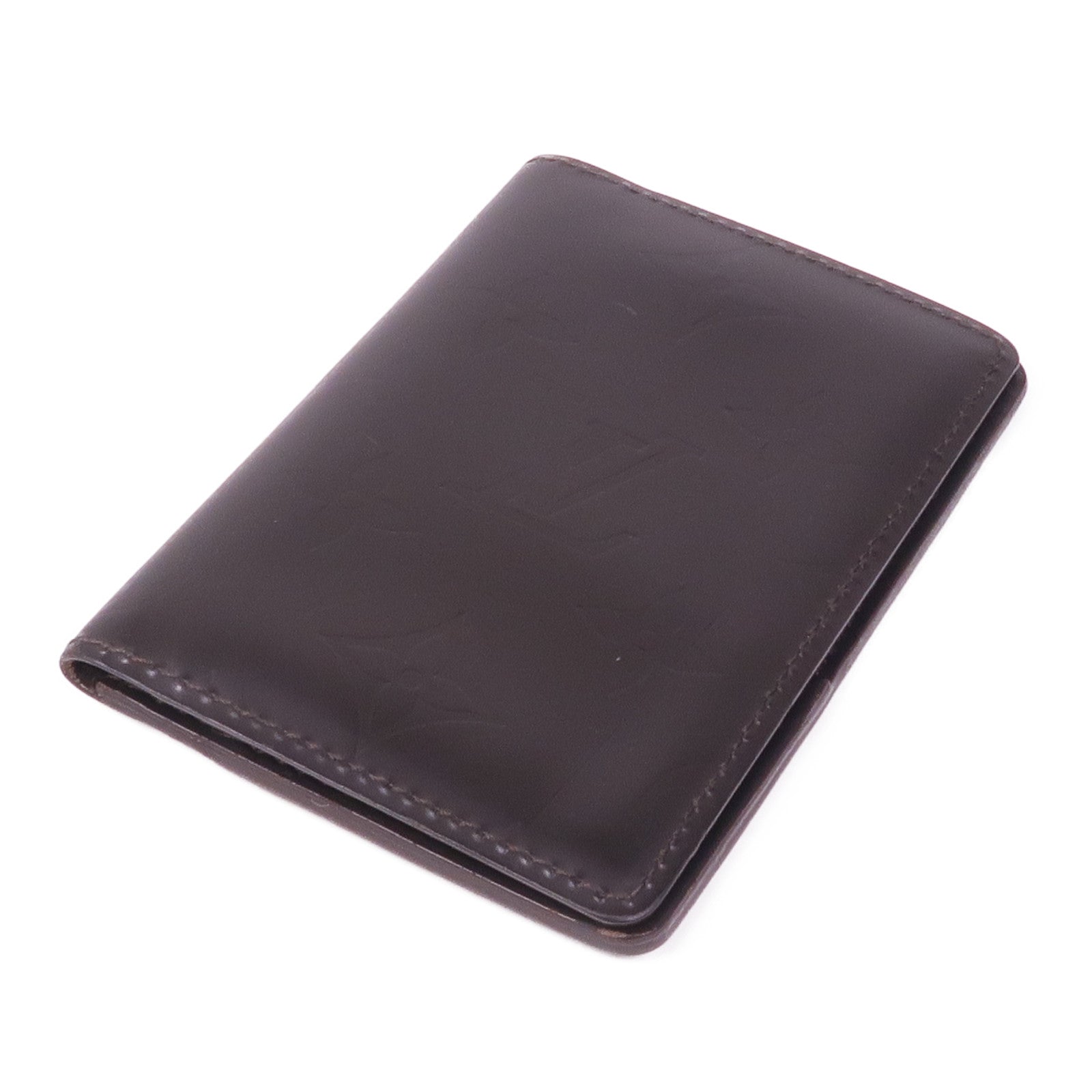LOUIS VUITTON Monogram Glace Glace Organizer de Poche卡片套