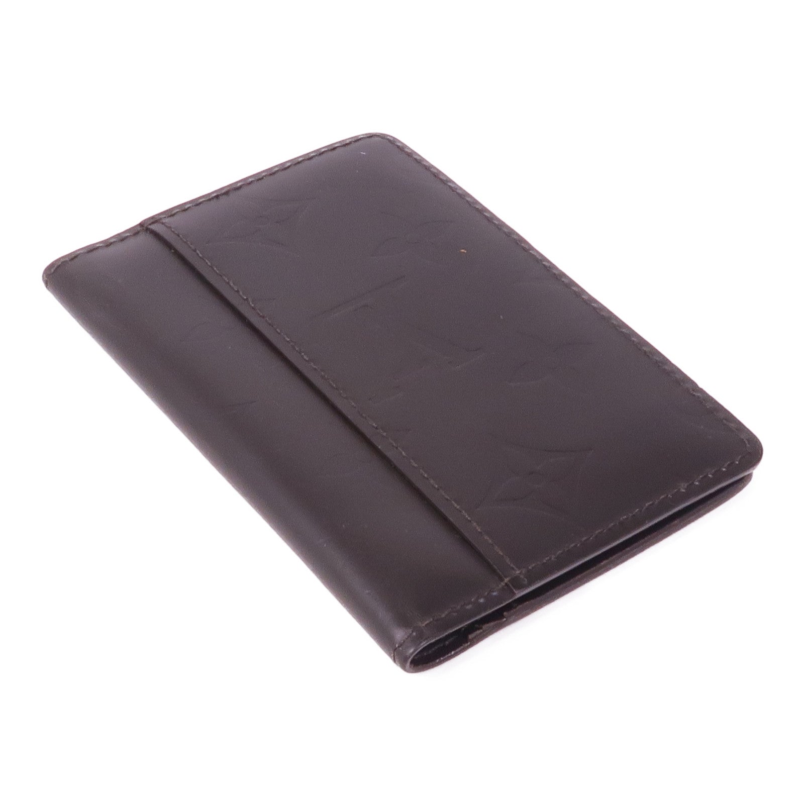 LOUIS VUITTON Monogram Glace Glace Organizer de Poche卡片套