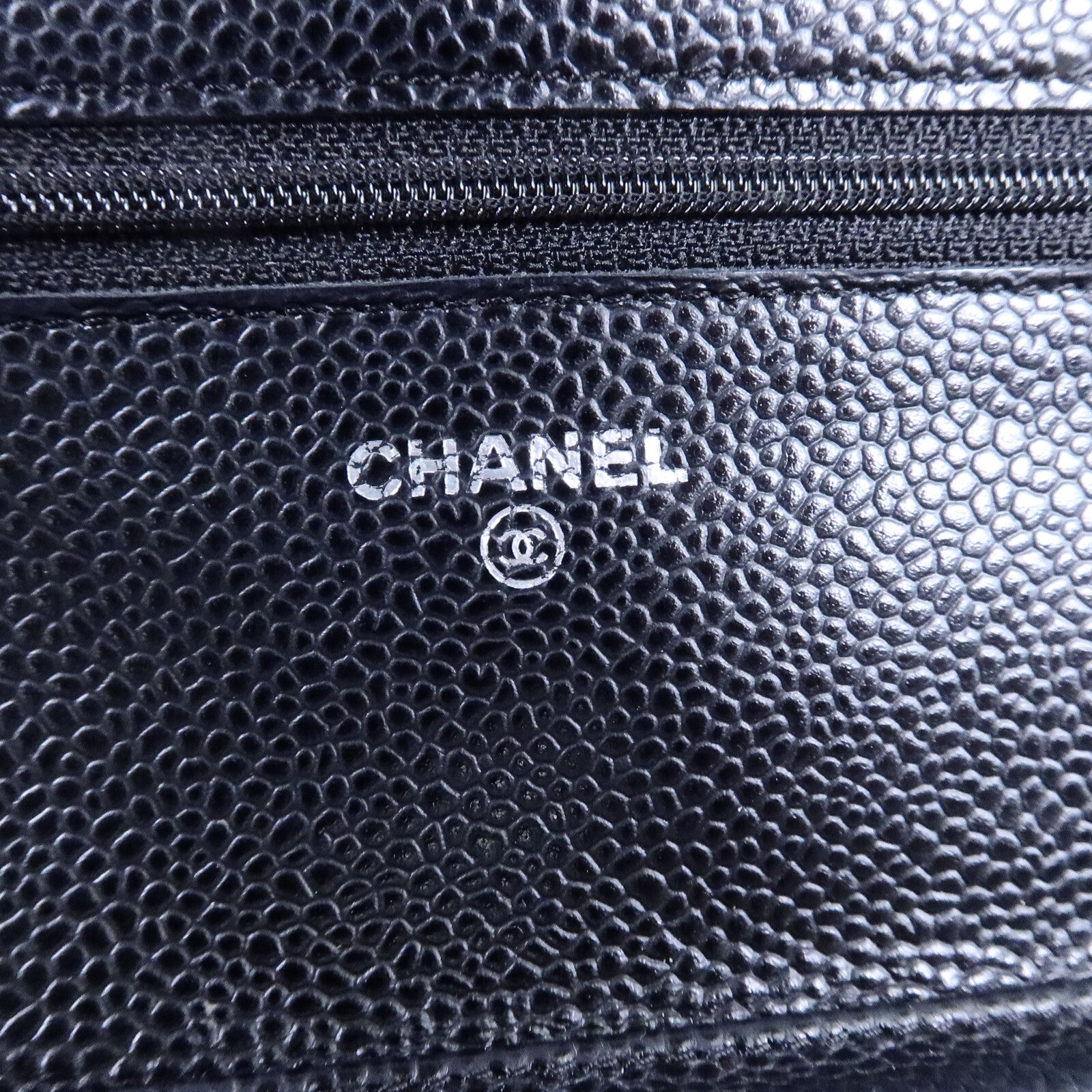 CHANEL 牛皮皮革WOC Wallet On Chain鏈帶肩背袋