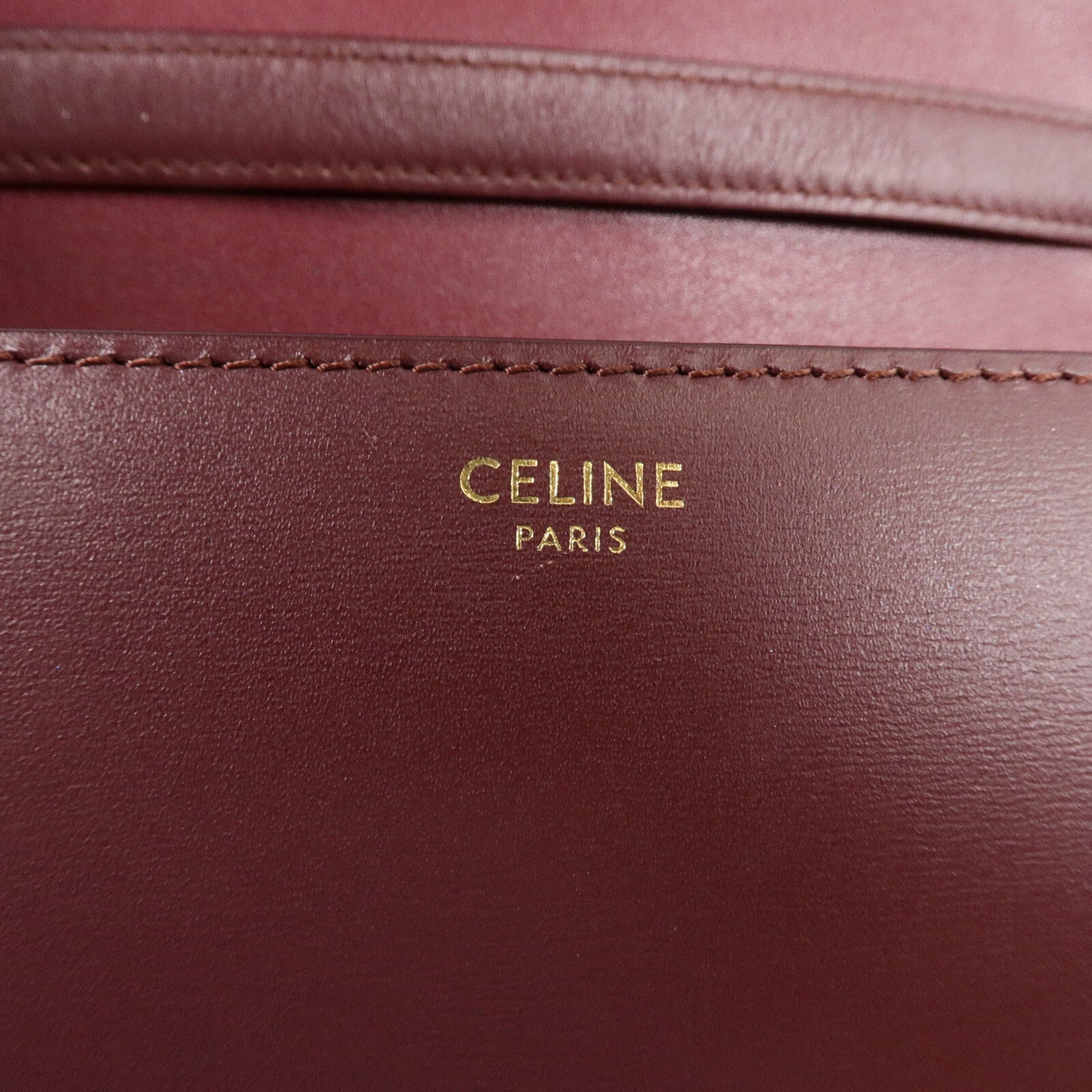 CELINE 牛皮皮革Classic Box Medium肩背袋