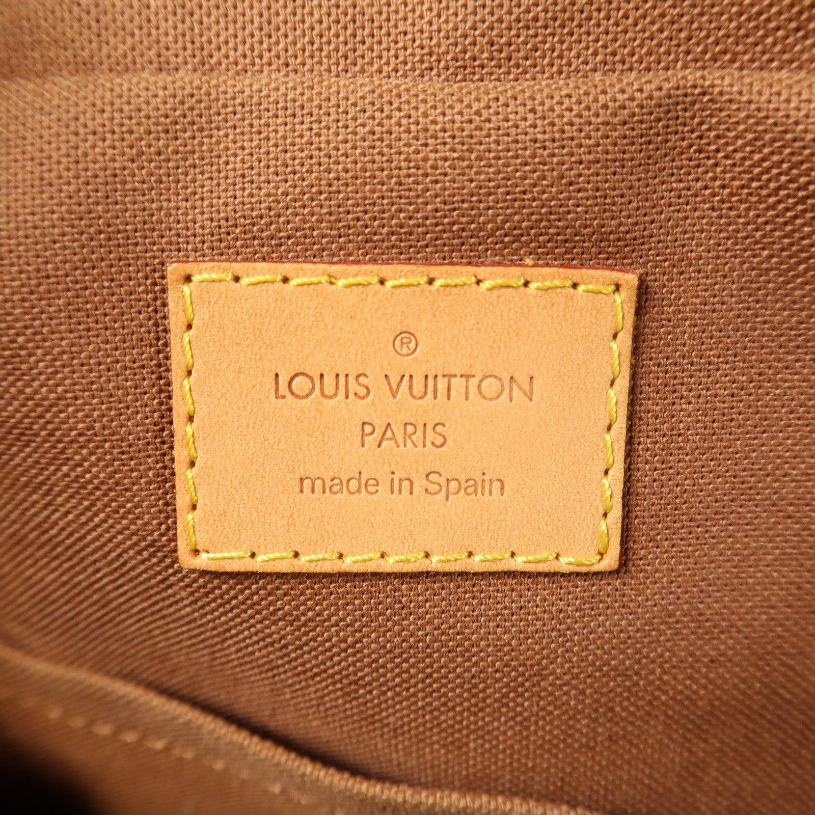 LOUIS VUITTON Monogram Sac Bosphore金扣手挽肩背兩用袋