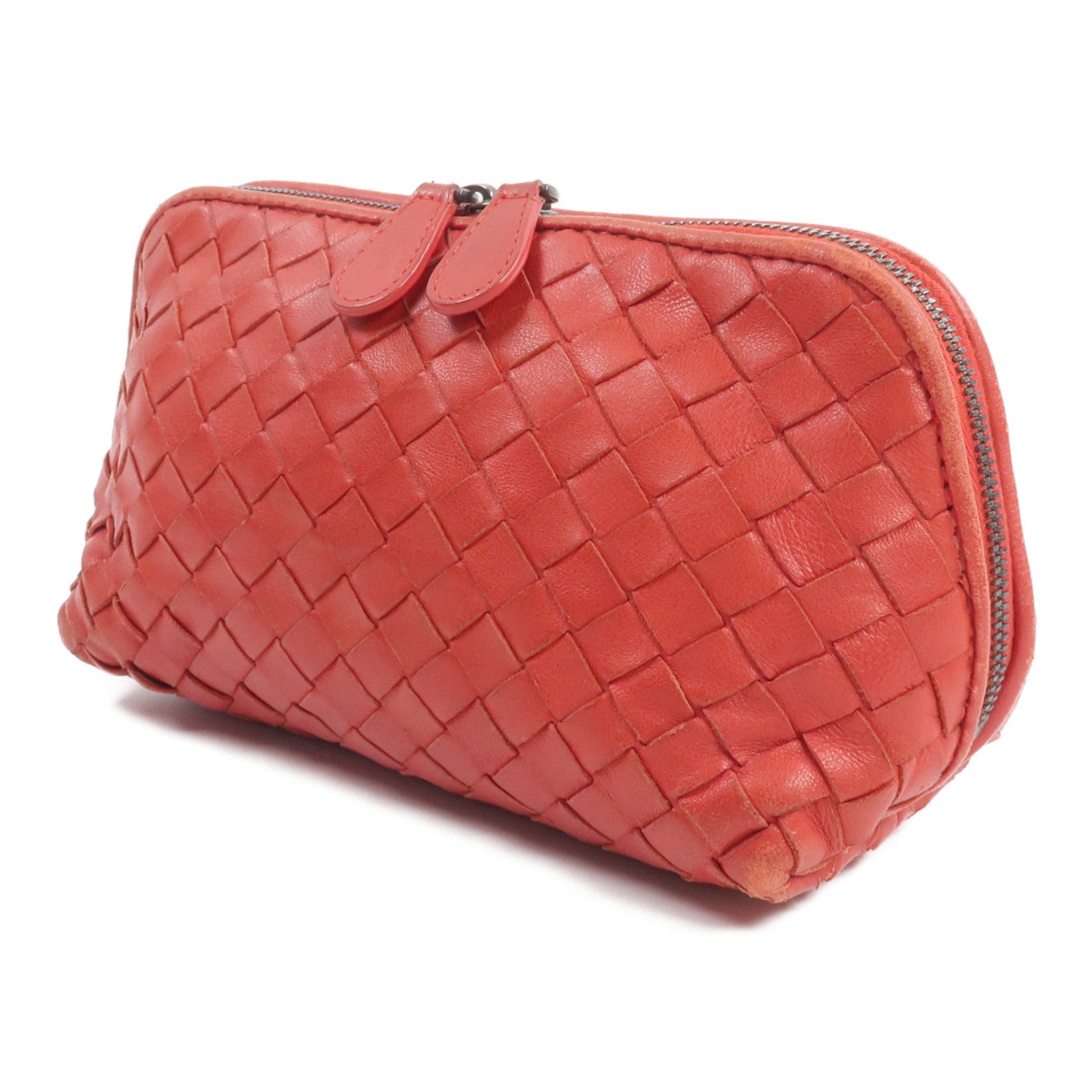 BOTTEGA VENETA 羊皮皮革lntrecciato Pouch手拿包