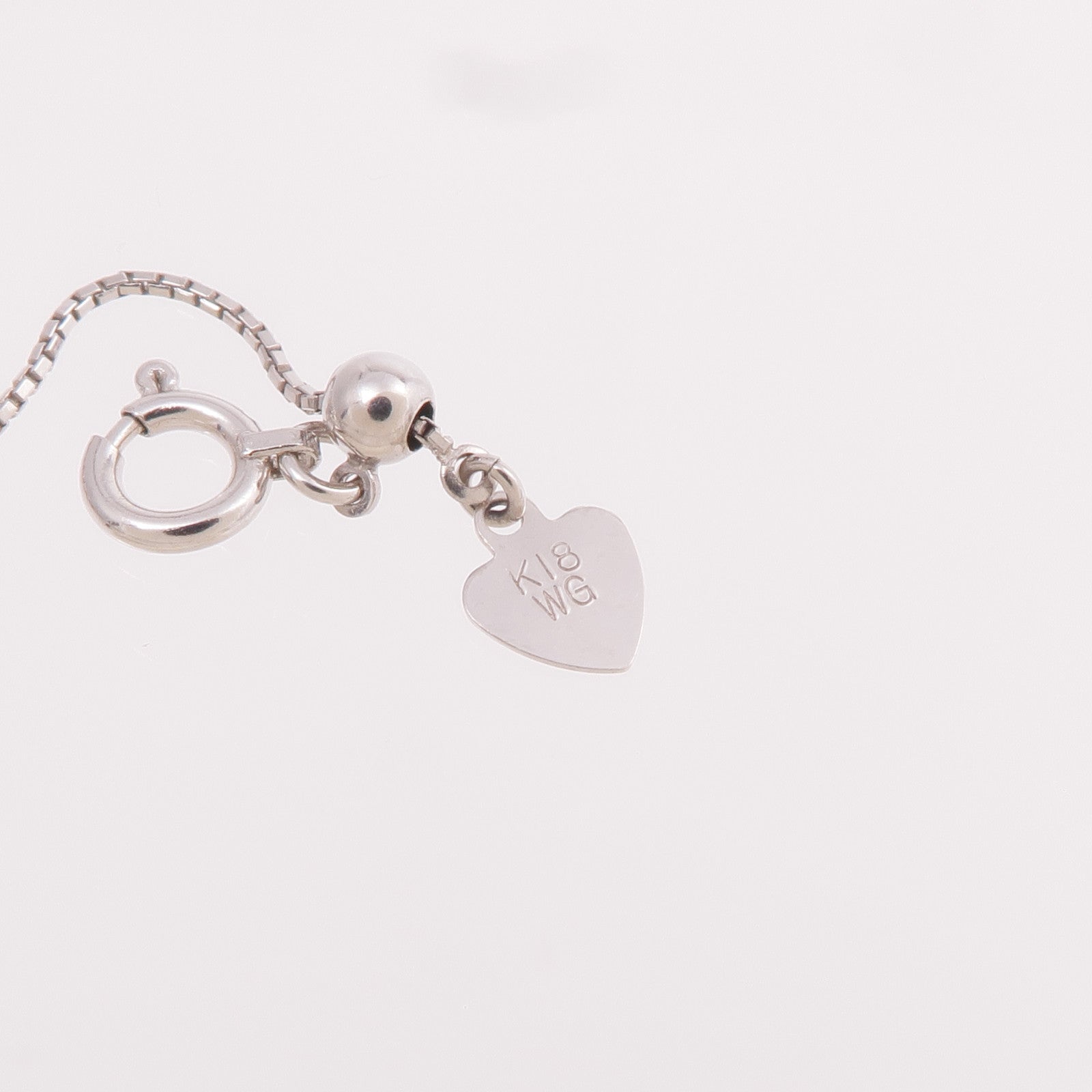 JEWELRY 18K白金Aquamarine Diamond Necklace藍晶/鑽石項鍊