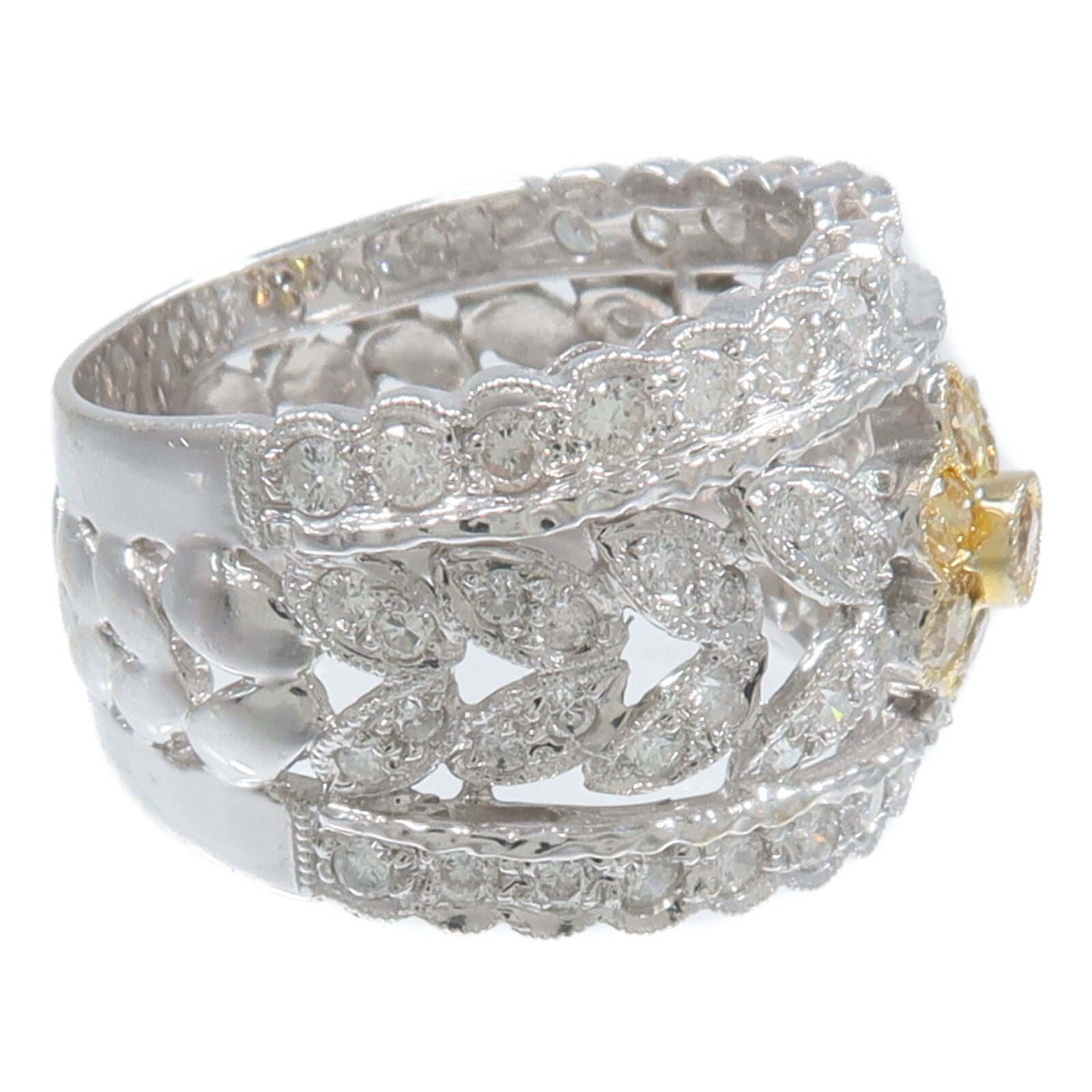 JEWELRY 18K黃金/白金Diamond Ring鑽石戒指