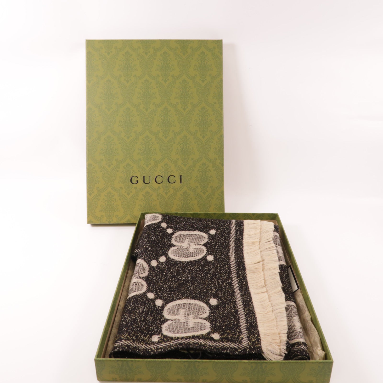 GUCCI 羊毛Scarf 45x195圍巾