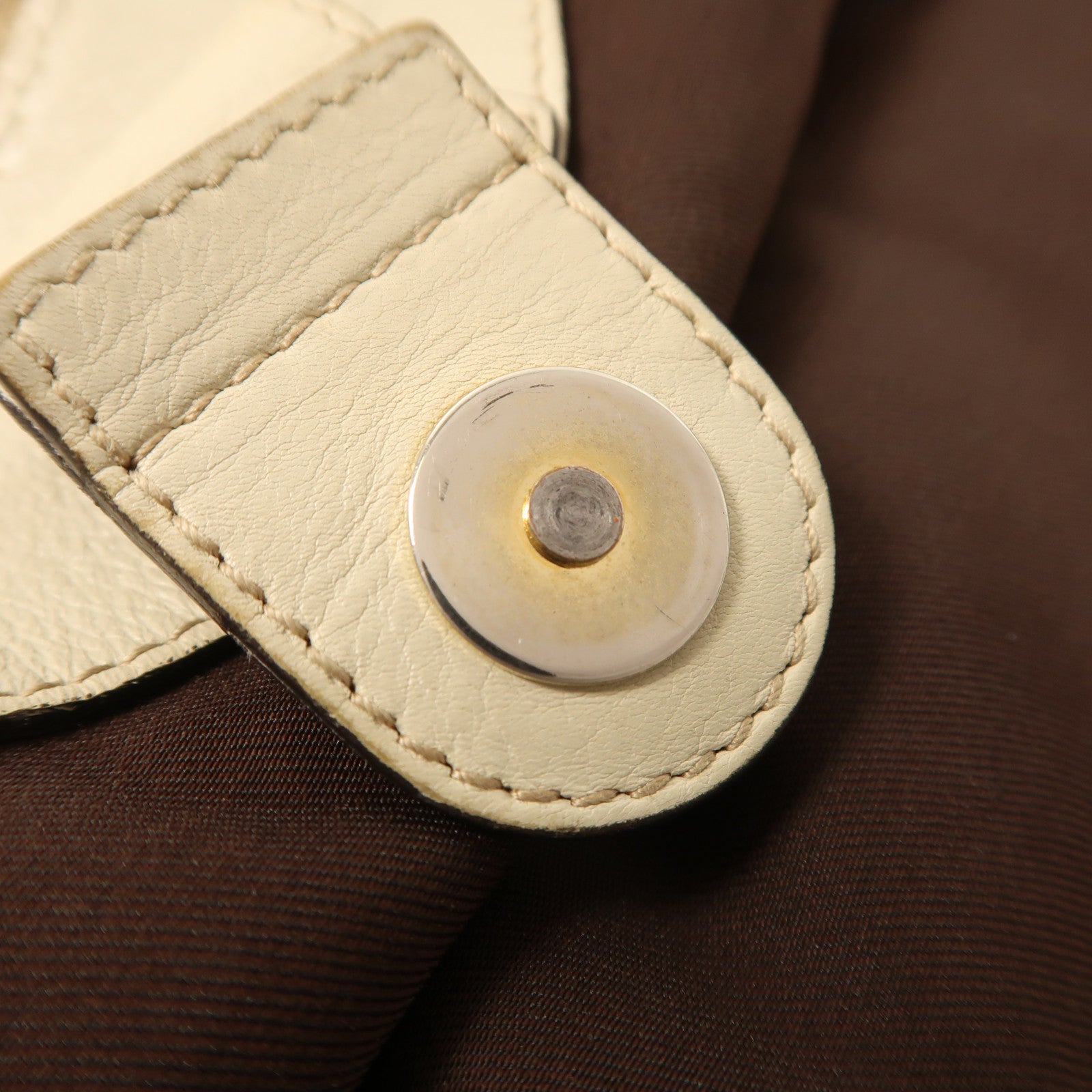 GUCCI 帆布Shoulder Bag金扣肩背袋