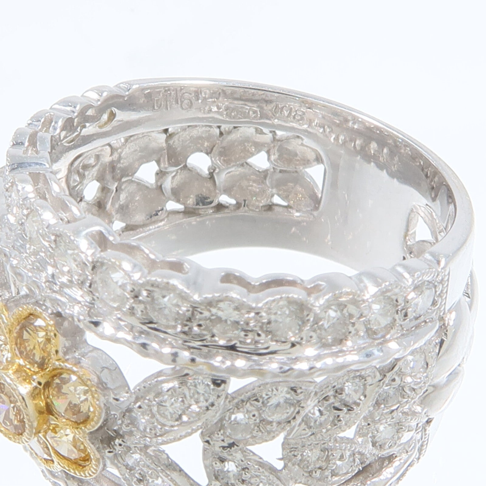 JEWELRY 18K黃金/白金Diamond Ring鑽石戒指
