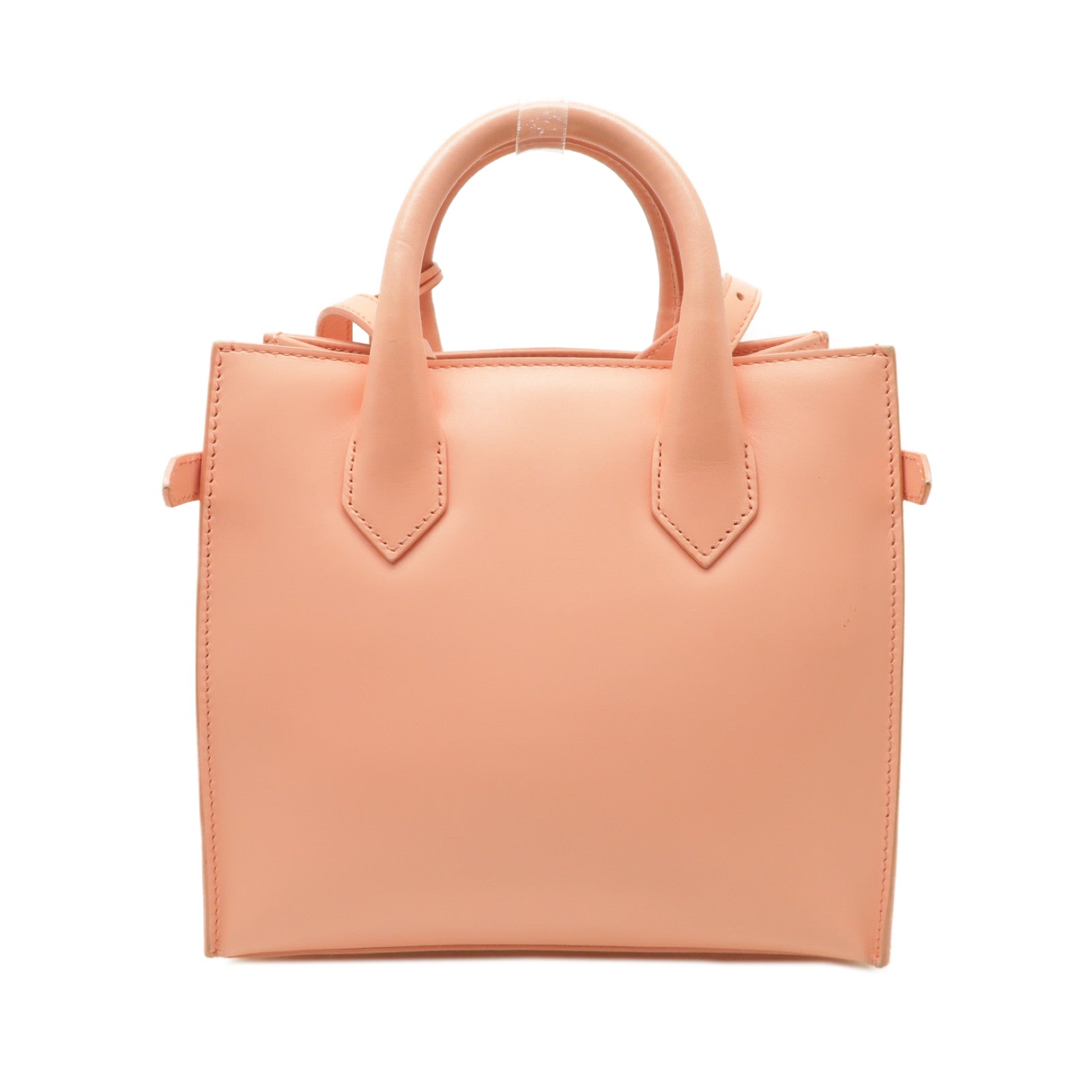 BALENCIAGA 【激減優惠】牛皮皮革Mini Padlock All Afternoon金扣手挽肩背兩用袋粉紅色