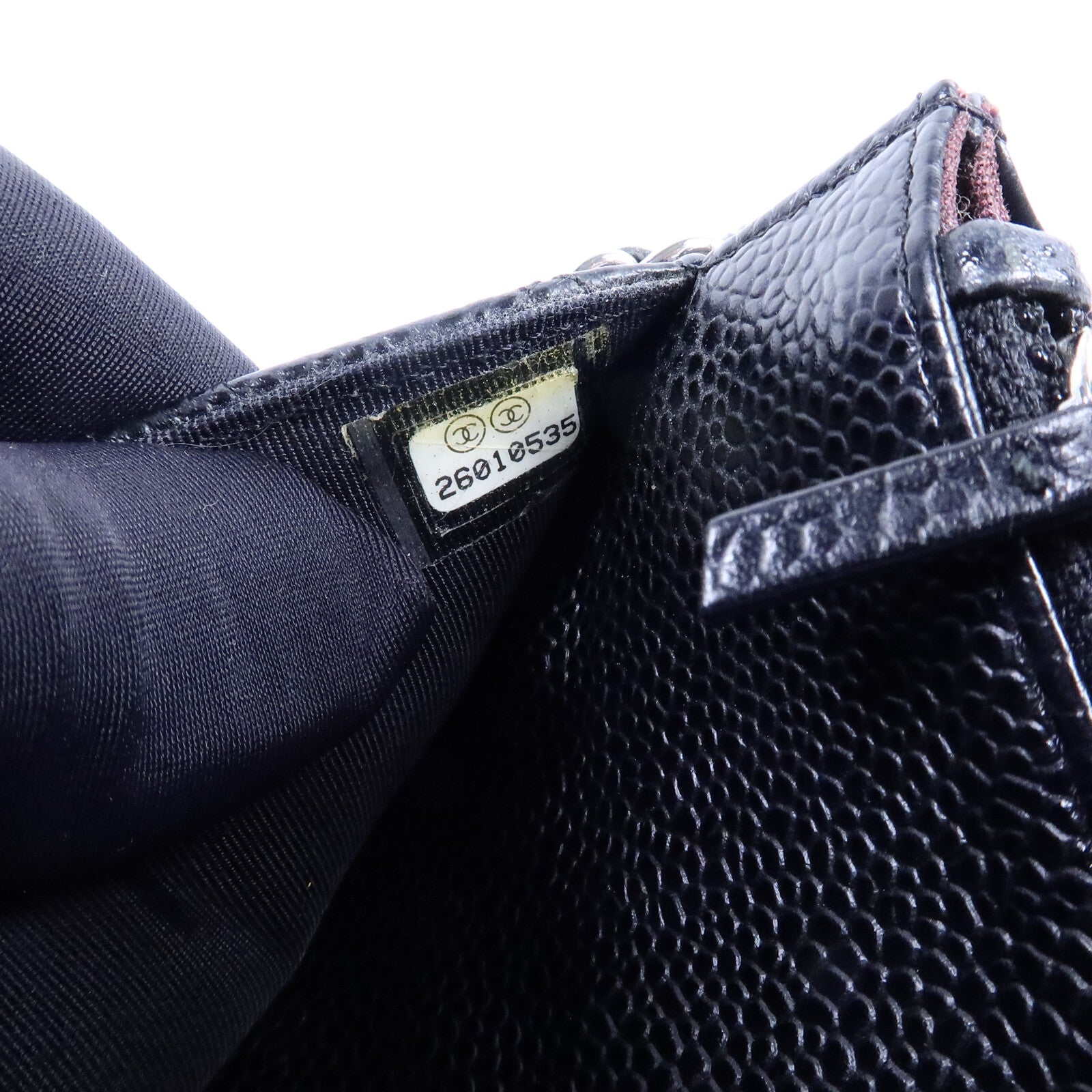 CHANEL 牛皮皮革WOC Wallet On Chain鏈帶肩背袋