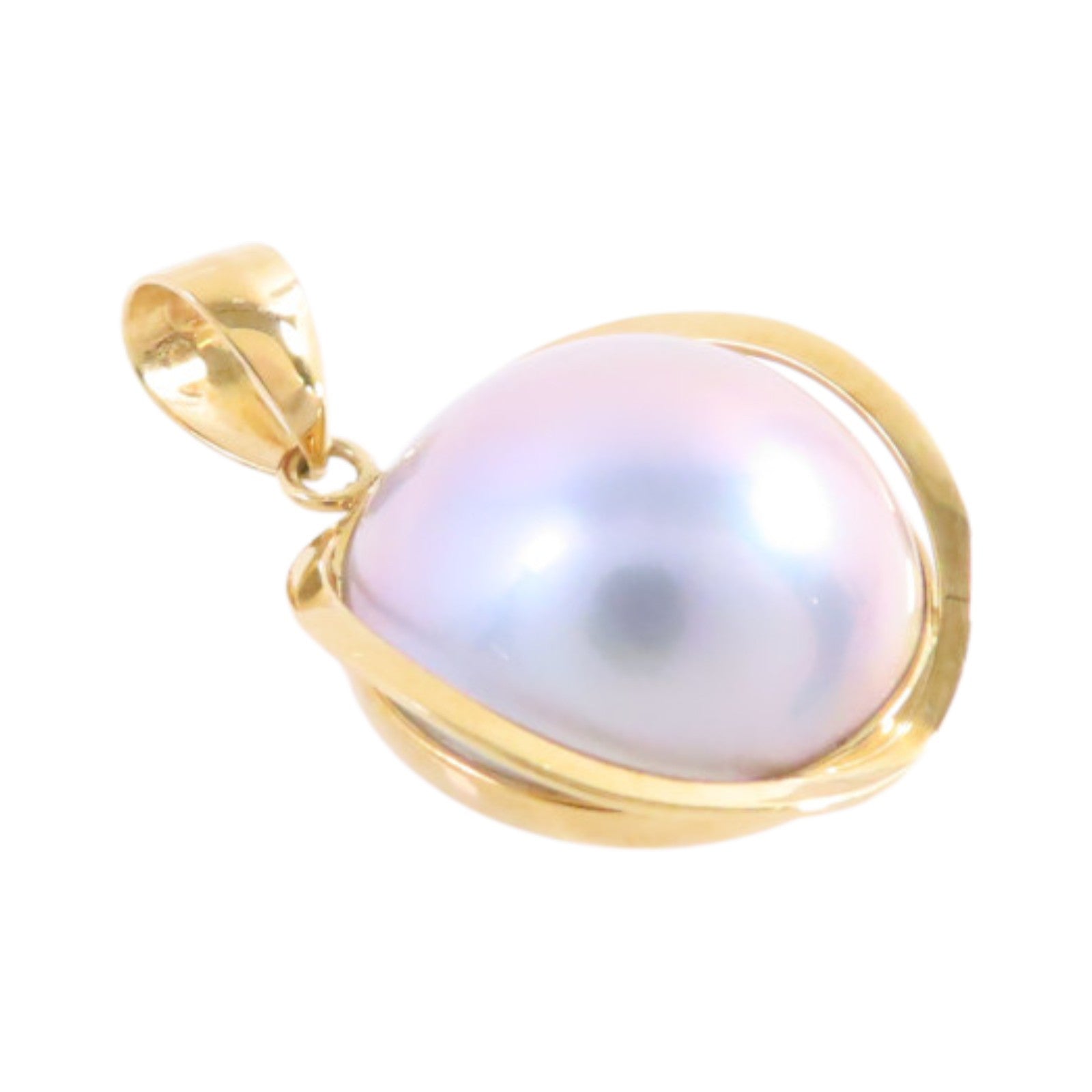JEWELRY 18K黃金/珍珠/珍珠母Pearl Pendant Top吊墜頭扣