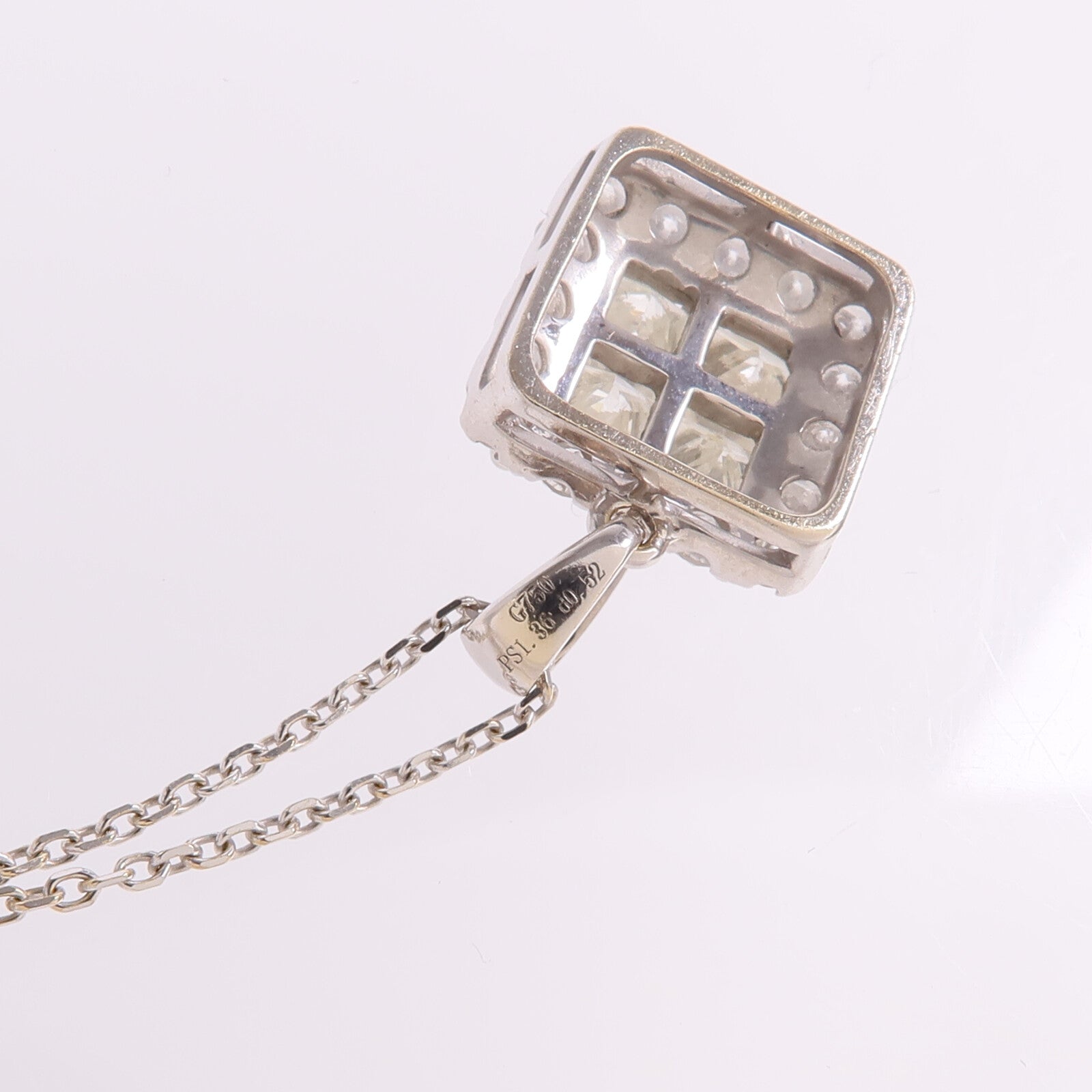 JEWELRY 【激減優惠】18K白金Diamond Necklace鑽石項鍊
