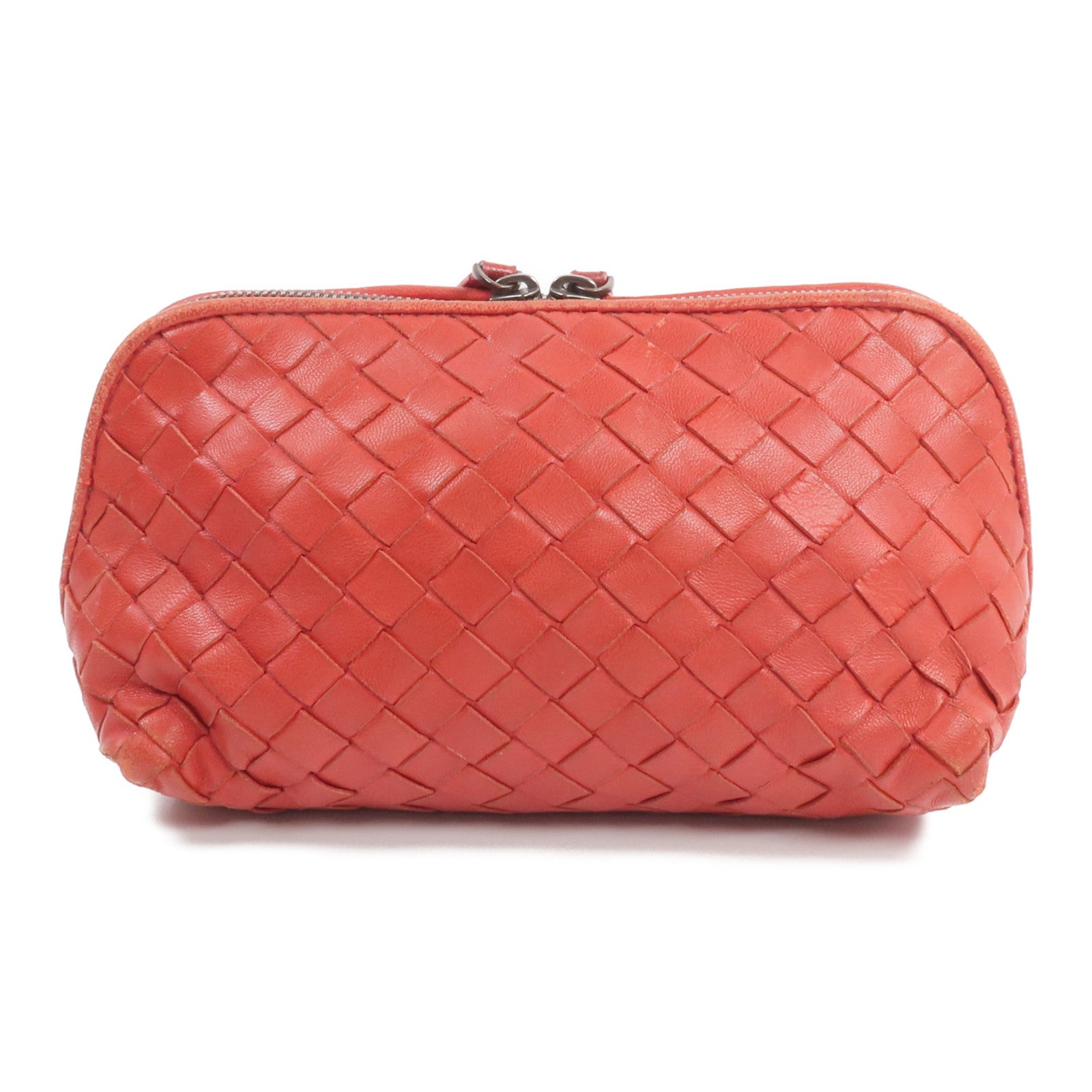 BOTTEGA VENETA 羊皮皮革lntrecciato Pouch手拿包