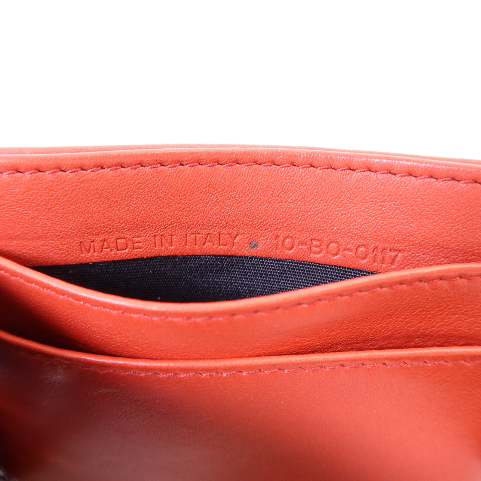 Dior 牛皮皮革Card Holder銀扣卡片套