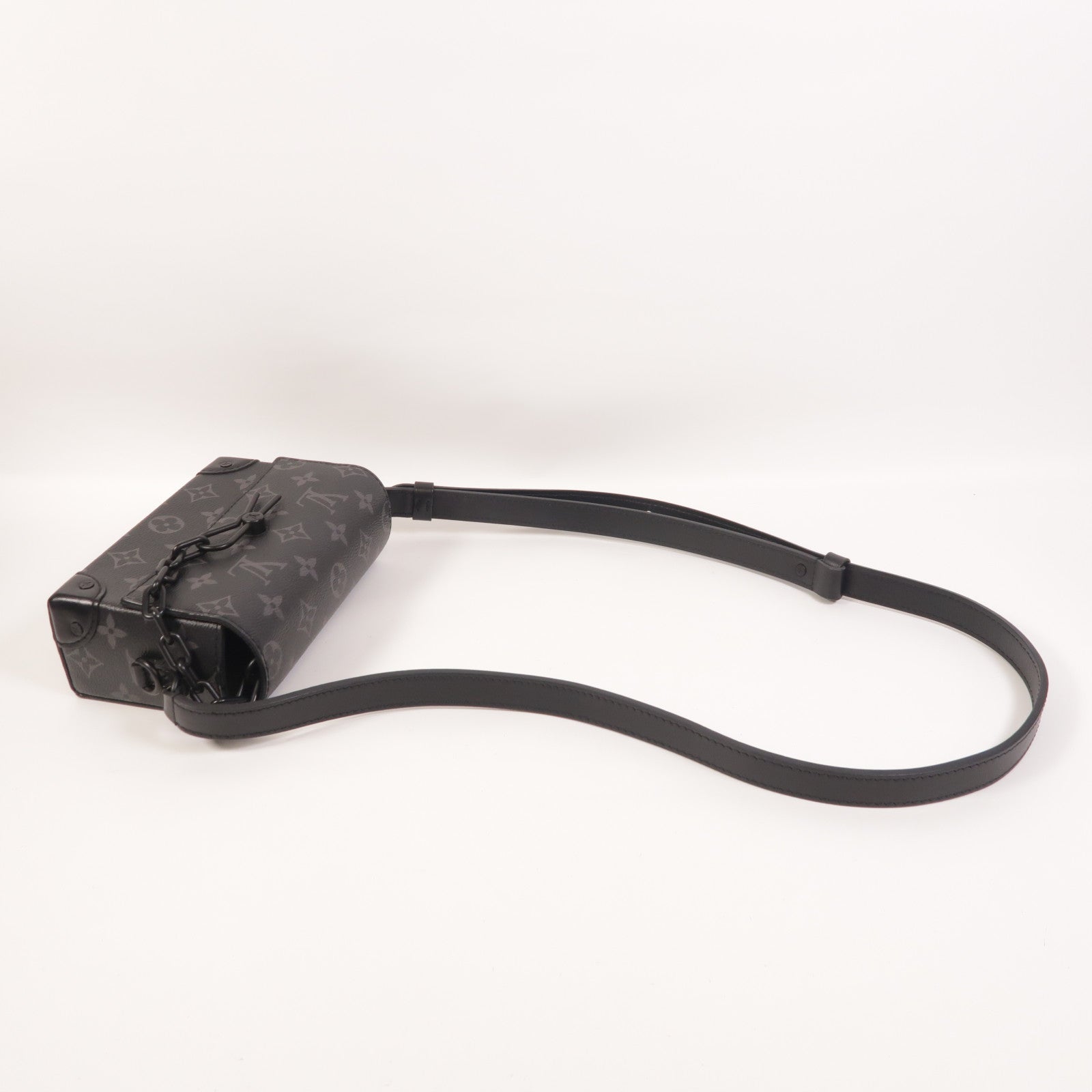 LOUIS VUITTON Monogram Eclipse Steamer Wearable Wallet肩背袋