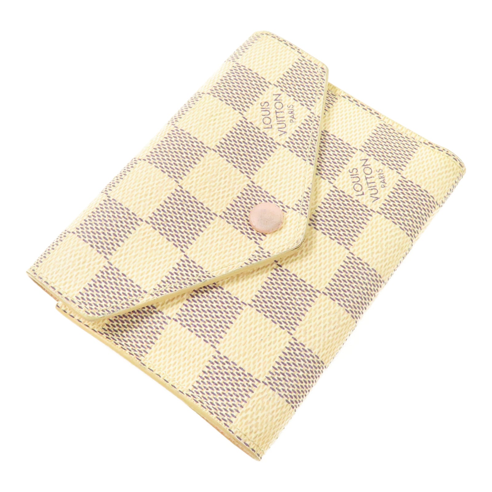 LOUIS VUITTON Damier Azur Victorine Wallet錢包