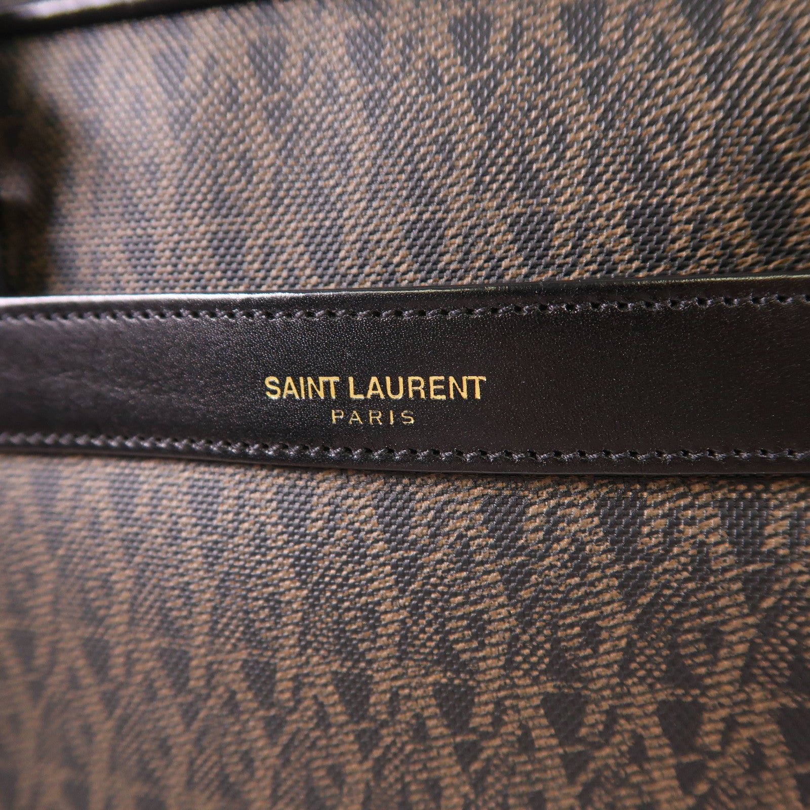 SAINT LAURENT 【激減優惠】塗層帆布2 Way Bag手挽肩背兩用袋