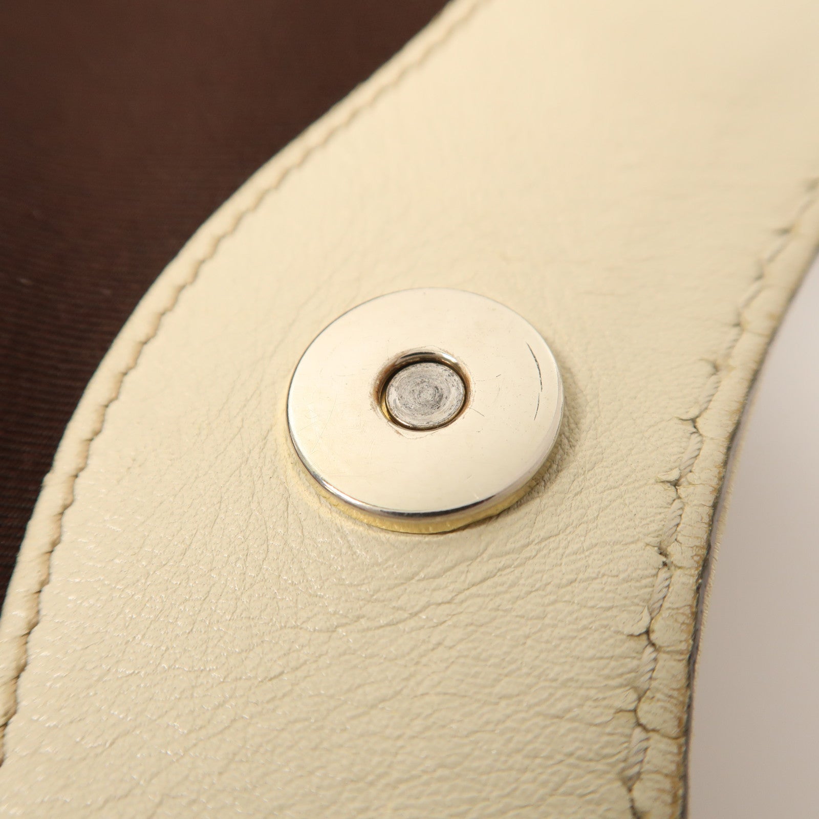 GUCCI 帆布Shoulder Bag金扣肩背袋