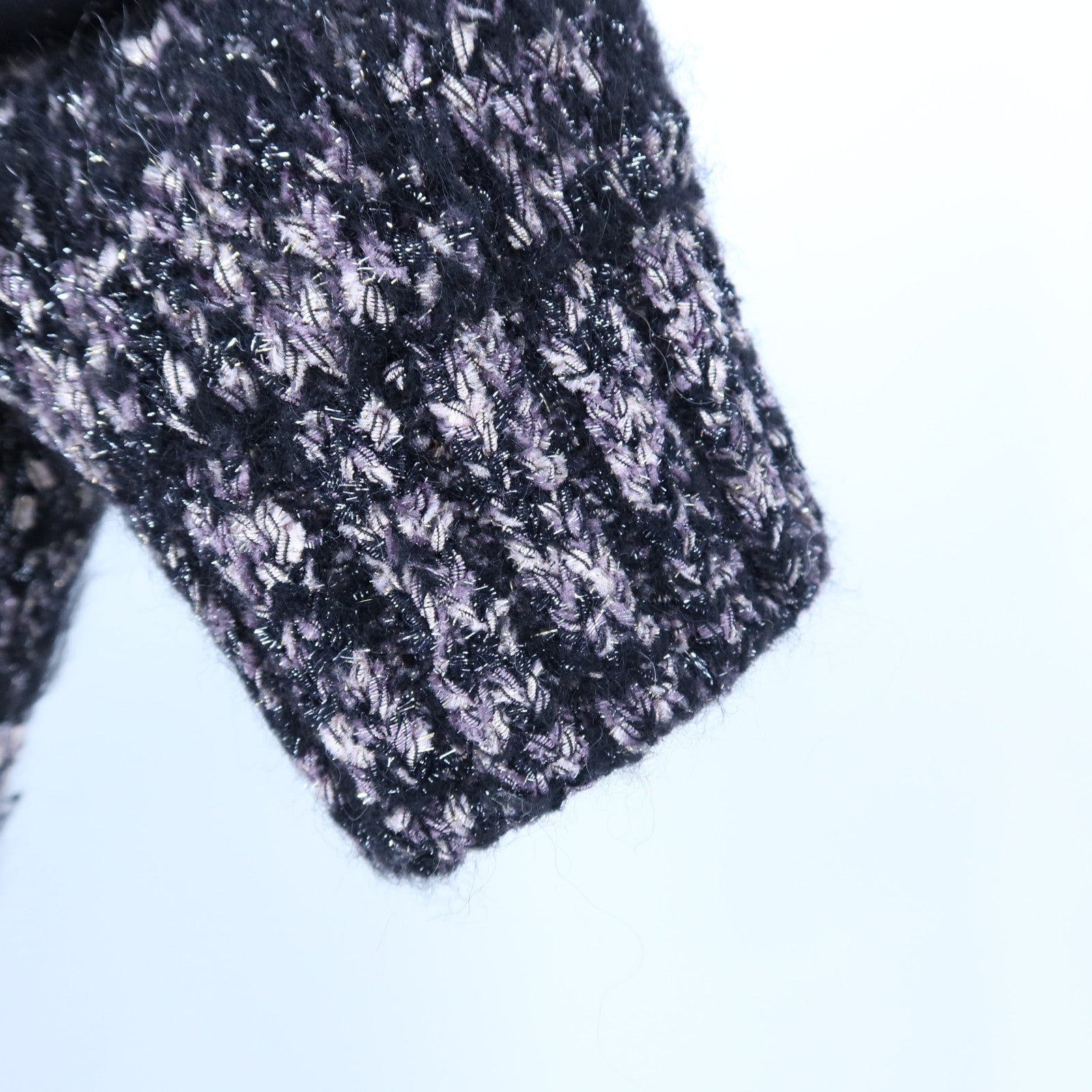 CHANEL Viscose/Polyamide Knit Long-Sleeved Dress連身裙