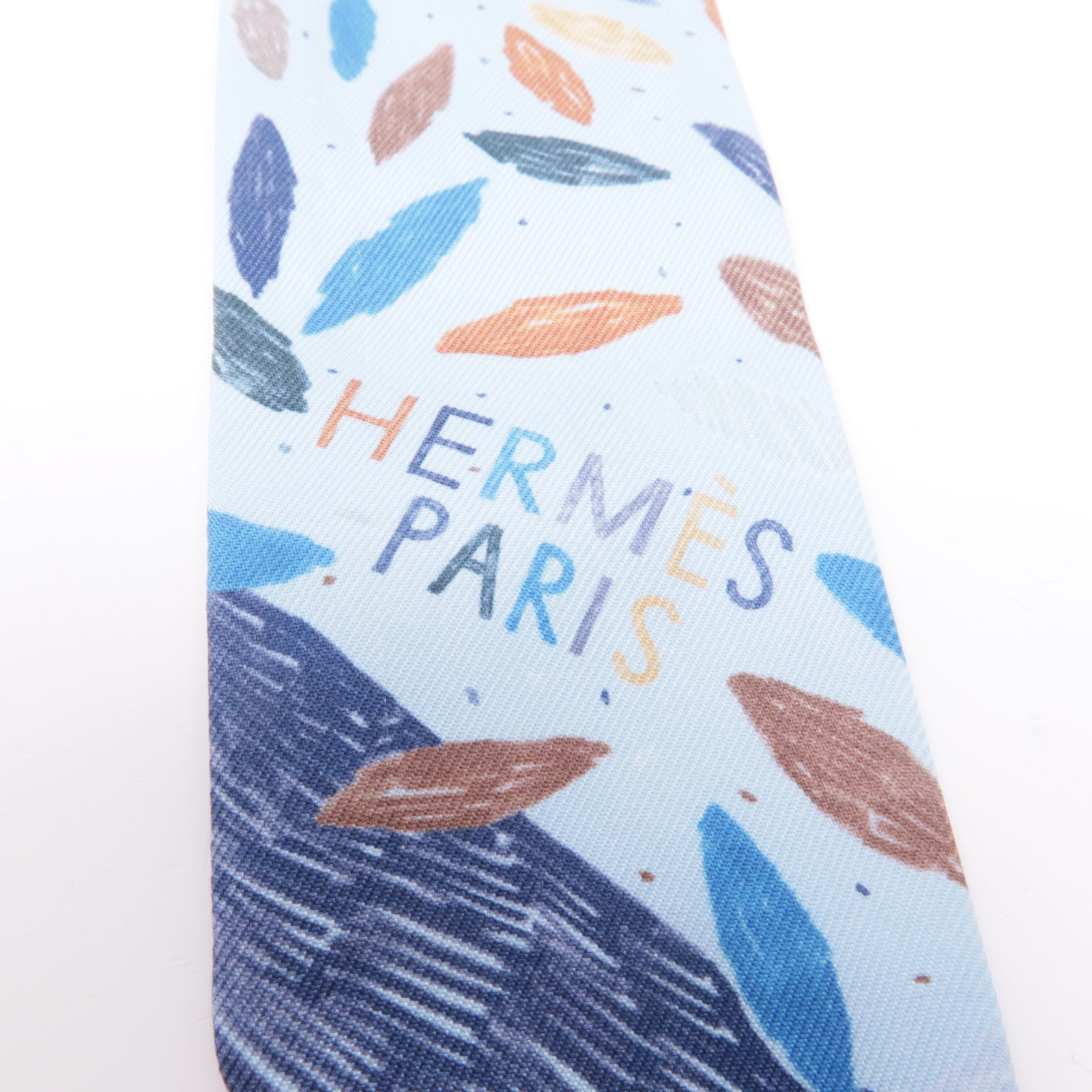 HERMES 絲質Twilly絲巾
