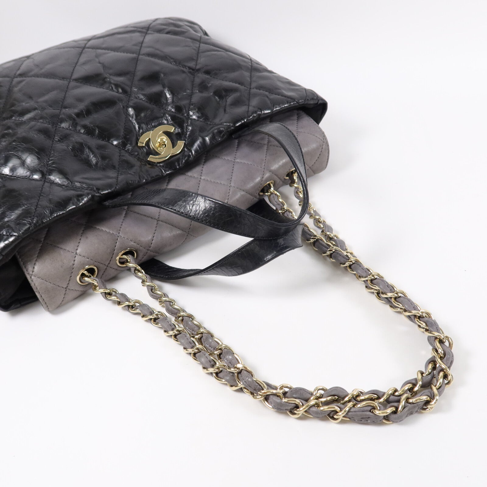 CHANEL 牛皮皮革2way Shoulder bag手挽肩背兩用袋