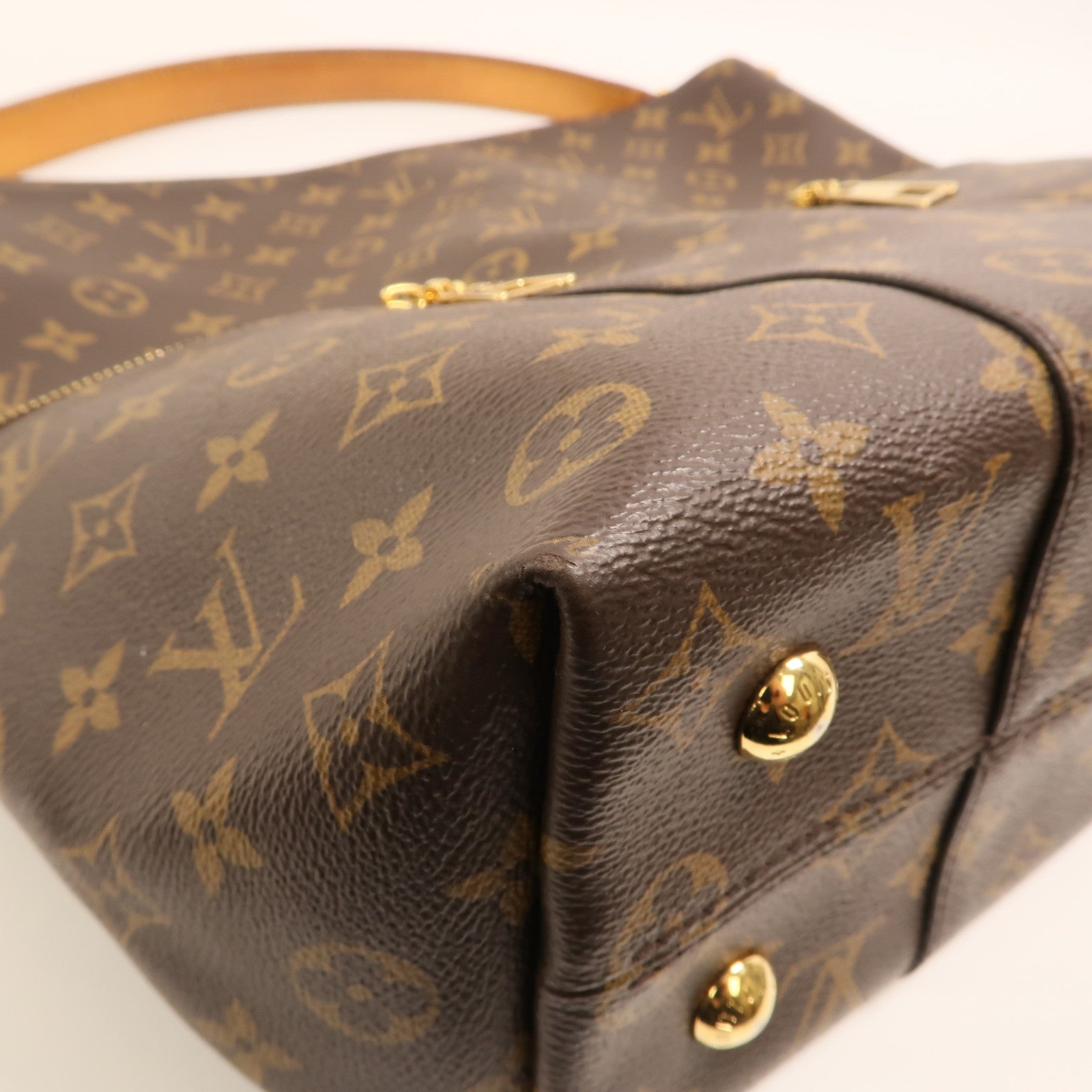 LOUIS VUITTON Monogram Melie金扣手挽袋