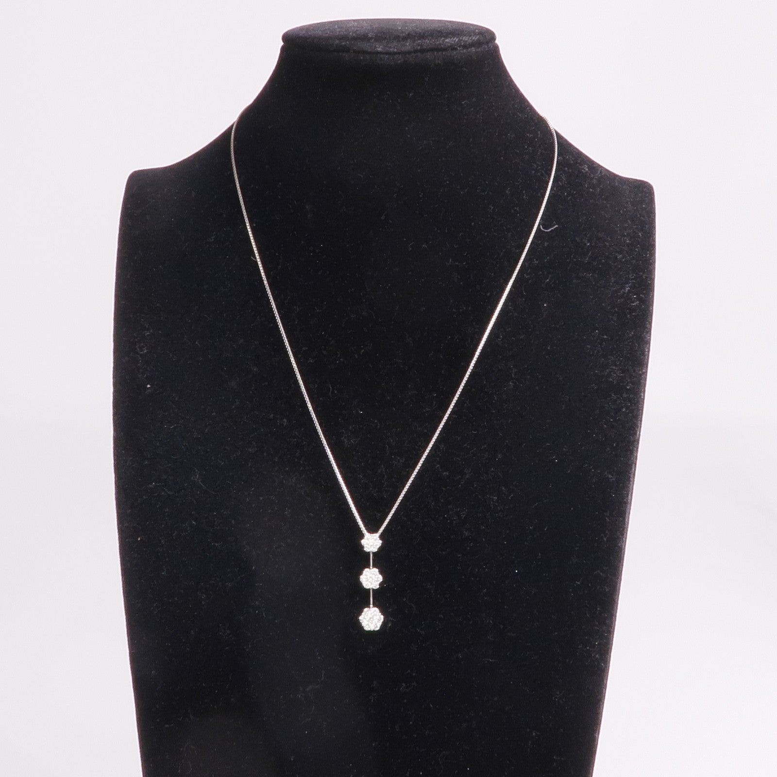 JEWELRY 【激減優惠】18K白金Diamond Necklace鑽石項鍊