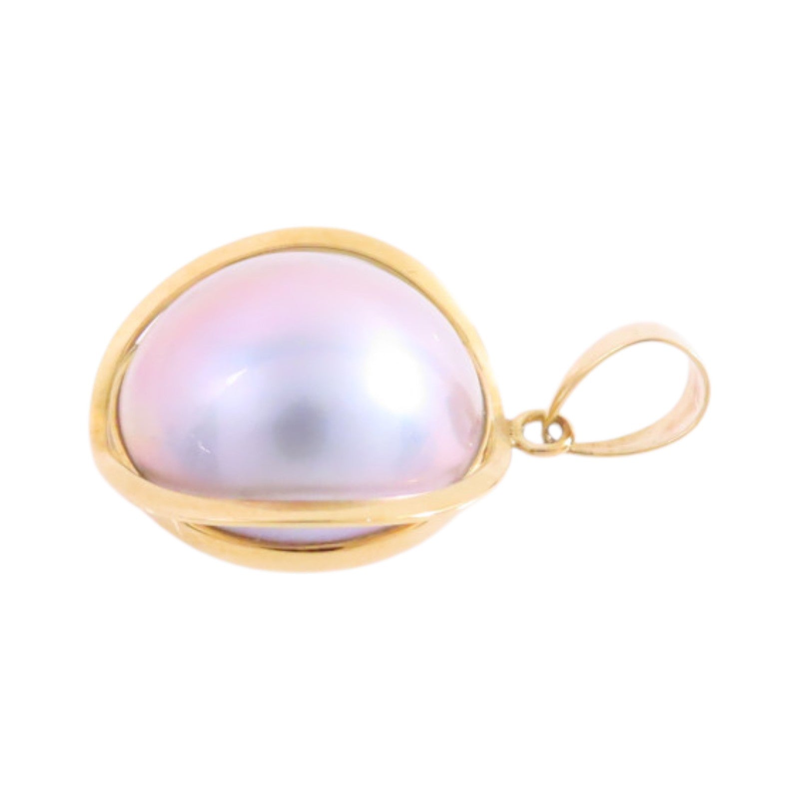 JEWELRY 18K黃金/珍珠/珍珠母Pearl Pendant Top吊墜頭扣