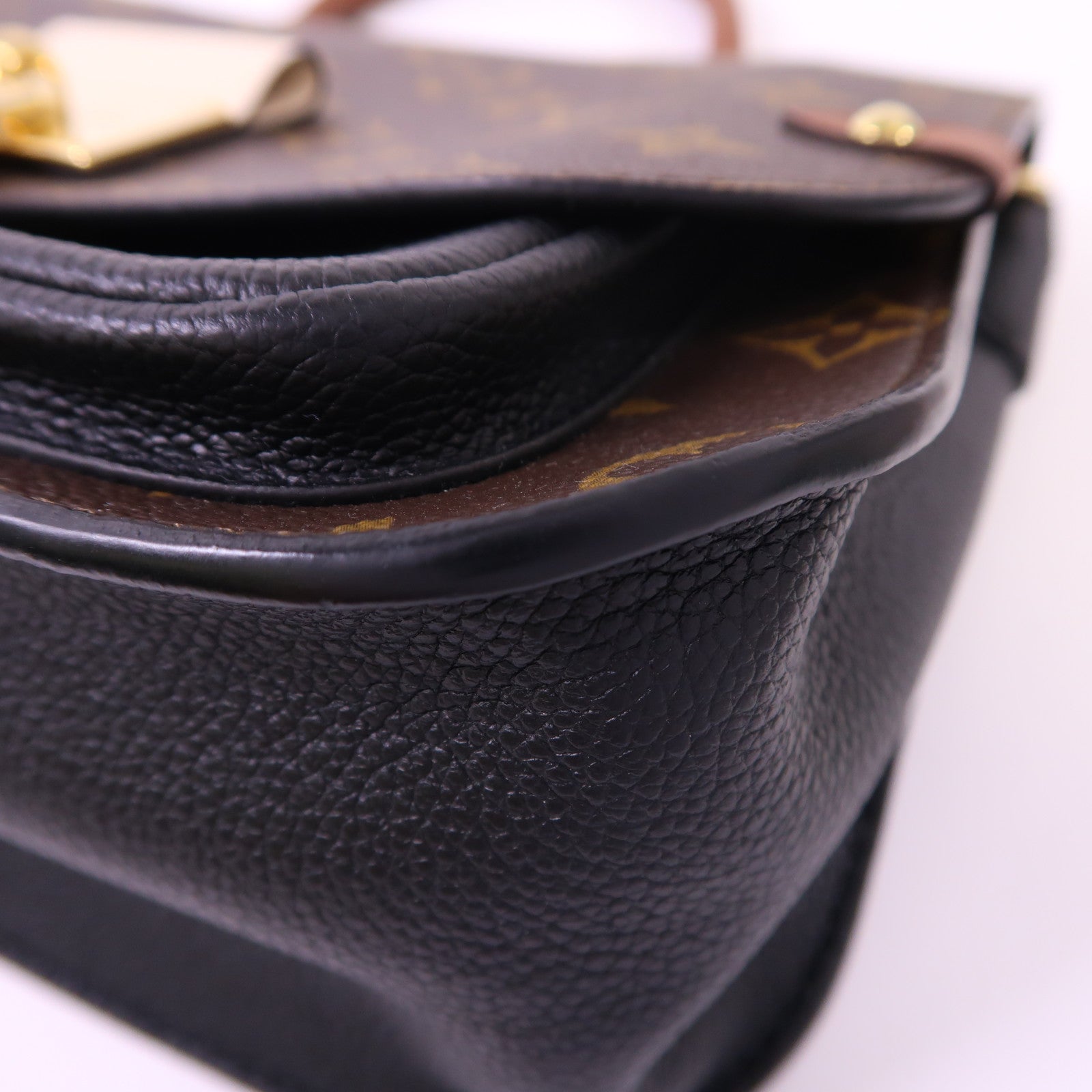 LOUIS VUITTON Monogram Vanguard金扣手挽肩背兩用袋