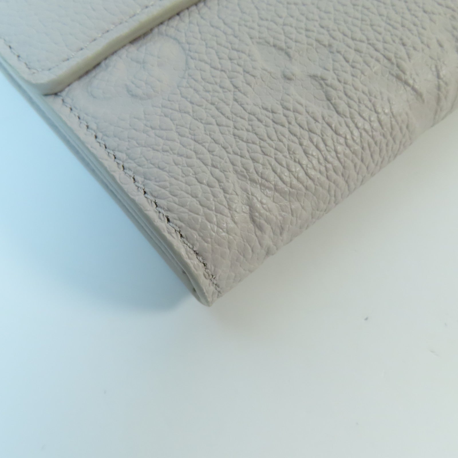 LOUIS VUITTON Monogram Empreinte Long Wallet Sarah銀扣長錢包