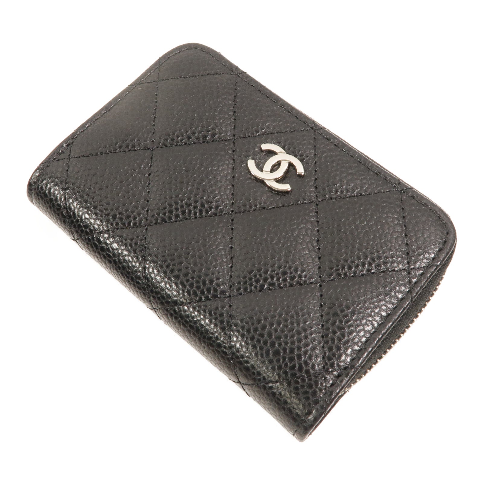 CHANEL 牛皮皮革Classic Zipped Coin Purse零錢包