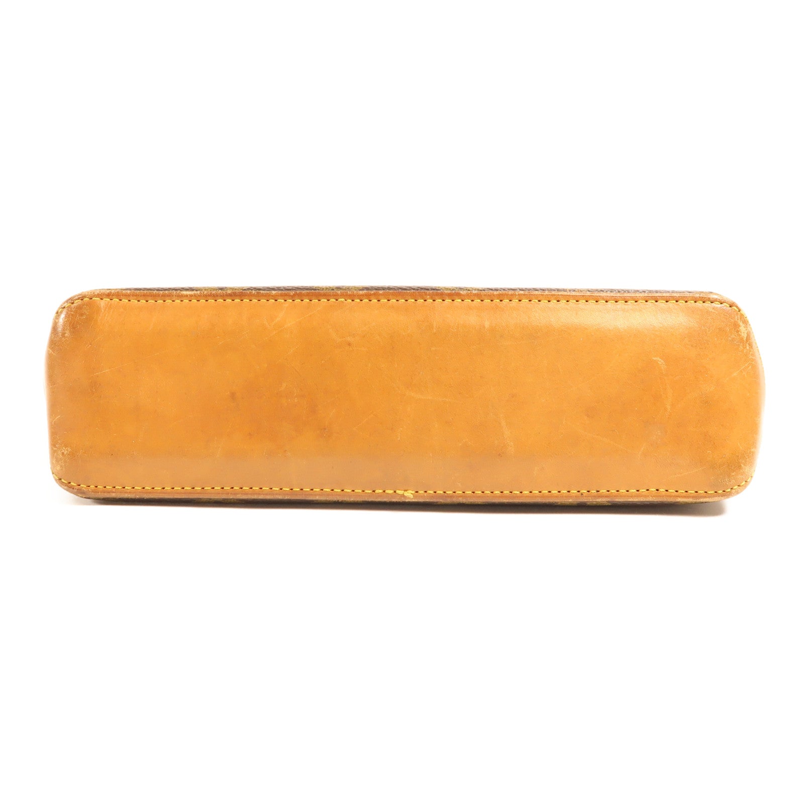 LOUIS VUITTON Monogram Trotteur金扣肩背袋棕色