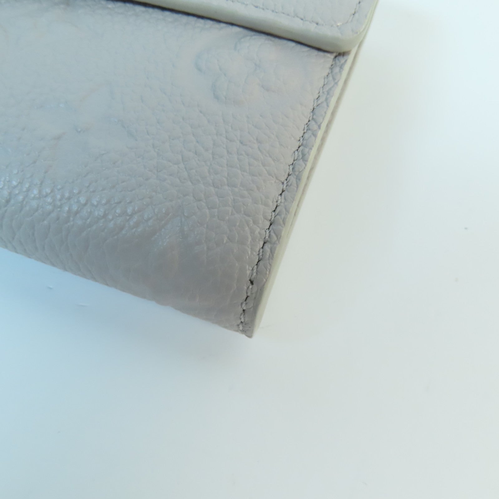 LOUIS VUITTON Monogram Empreinte Long Wallet Sarah銀扣長錢包