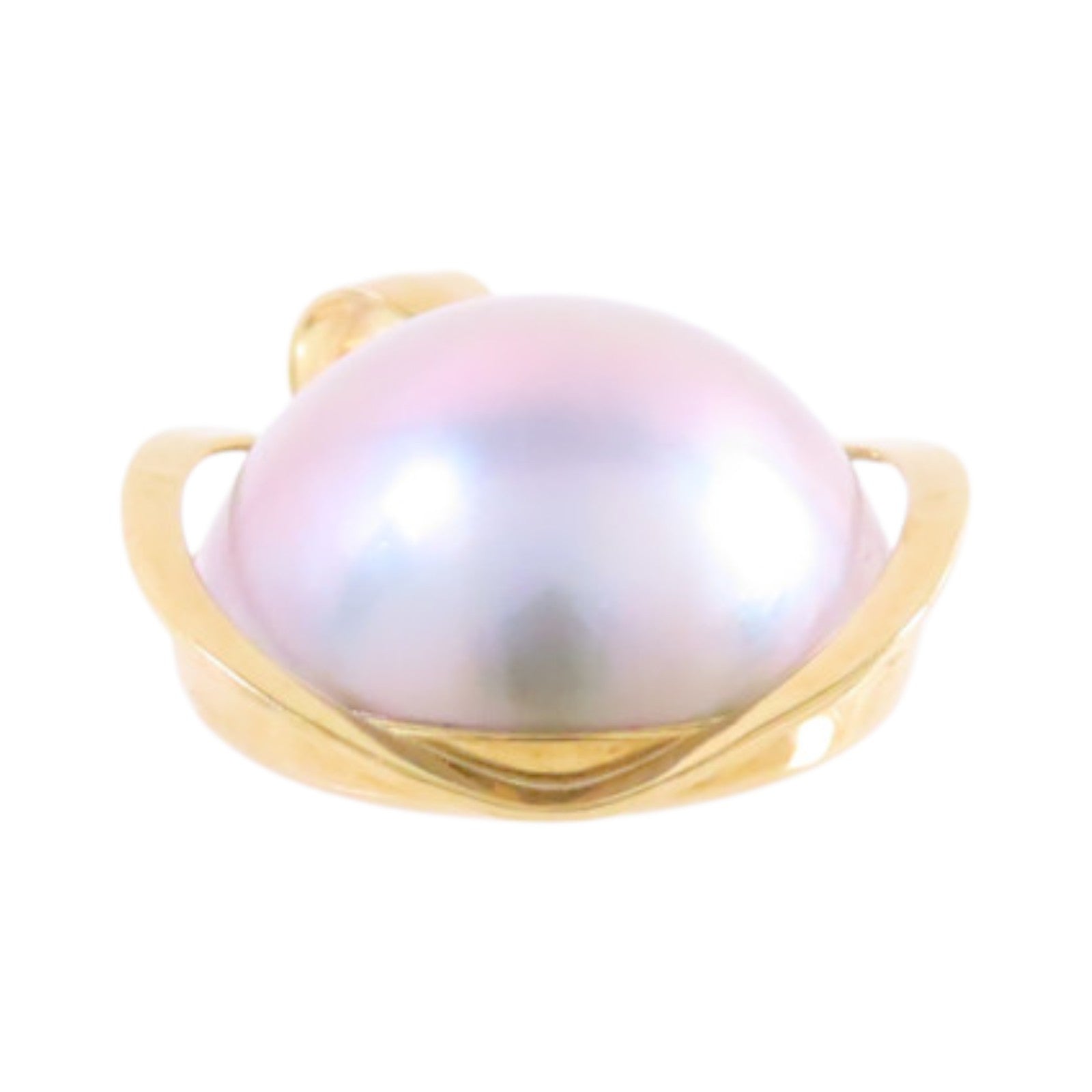 JEWELRY 18K黃金/珍珠/珍珠母Pearl Pendant Top吊墜頭扣