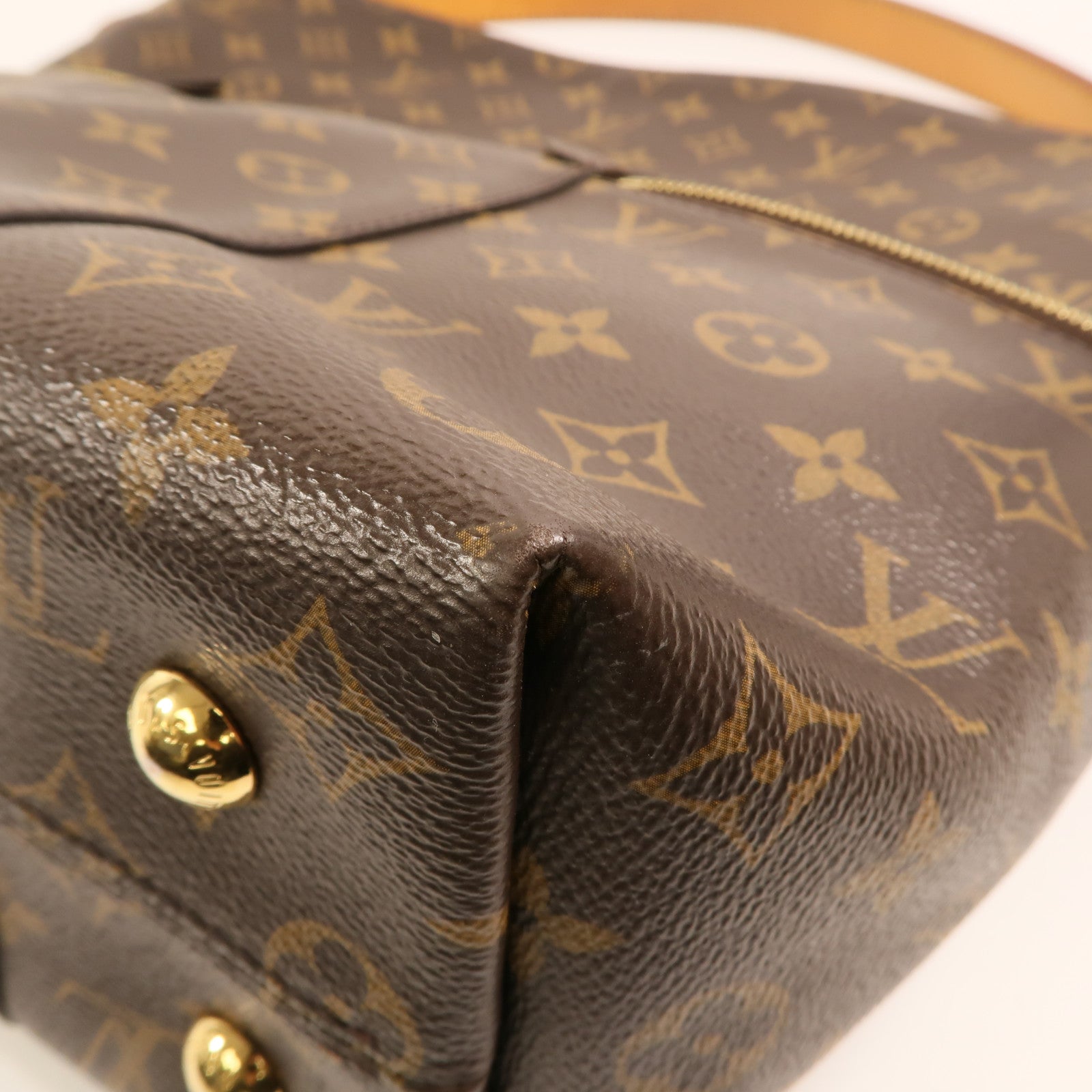 LOUIS VUITTON Monogram Melie金扣手挽袋