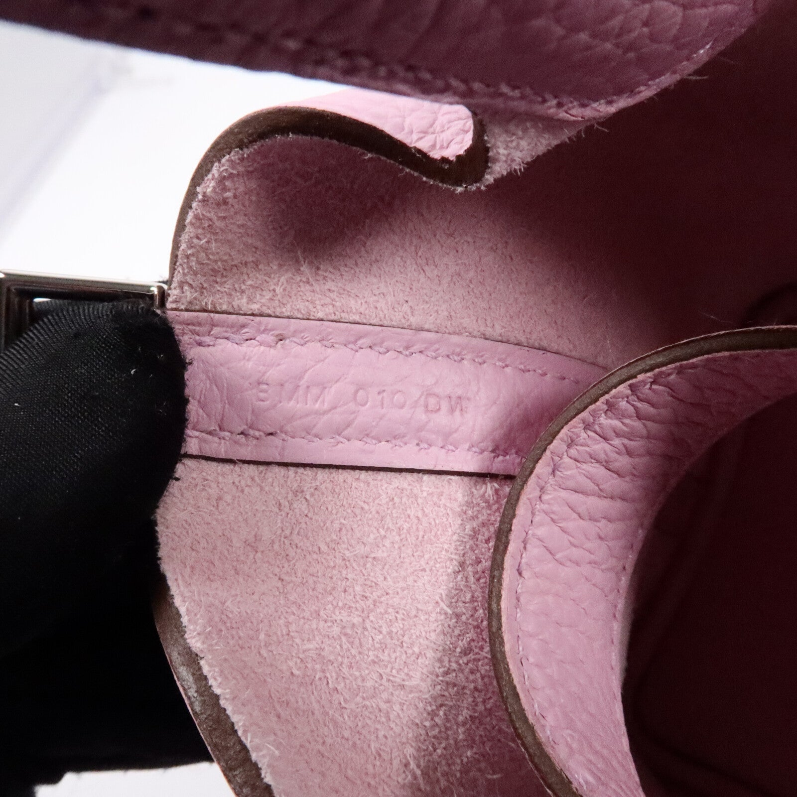 HERMES Clemence皮革Picotin PM手挽袋Mauve Sylvestre