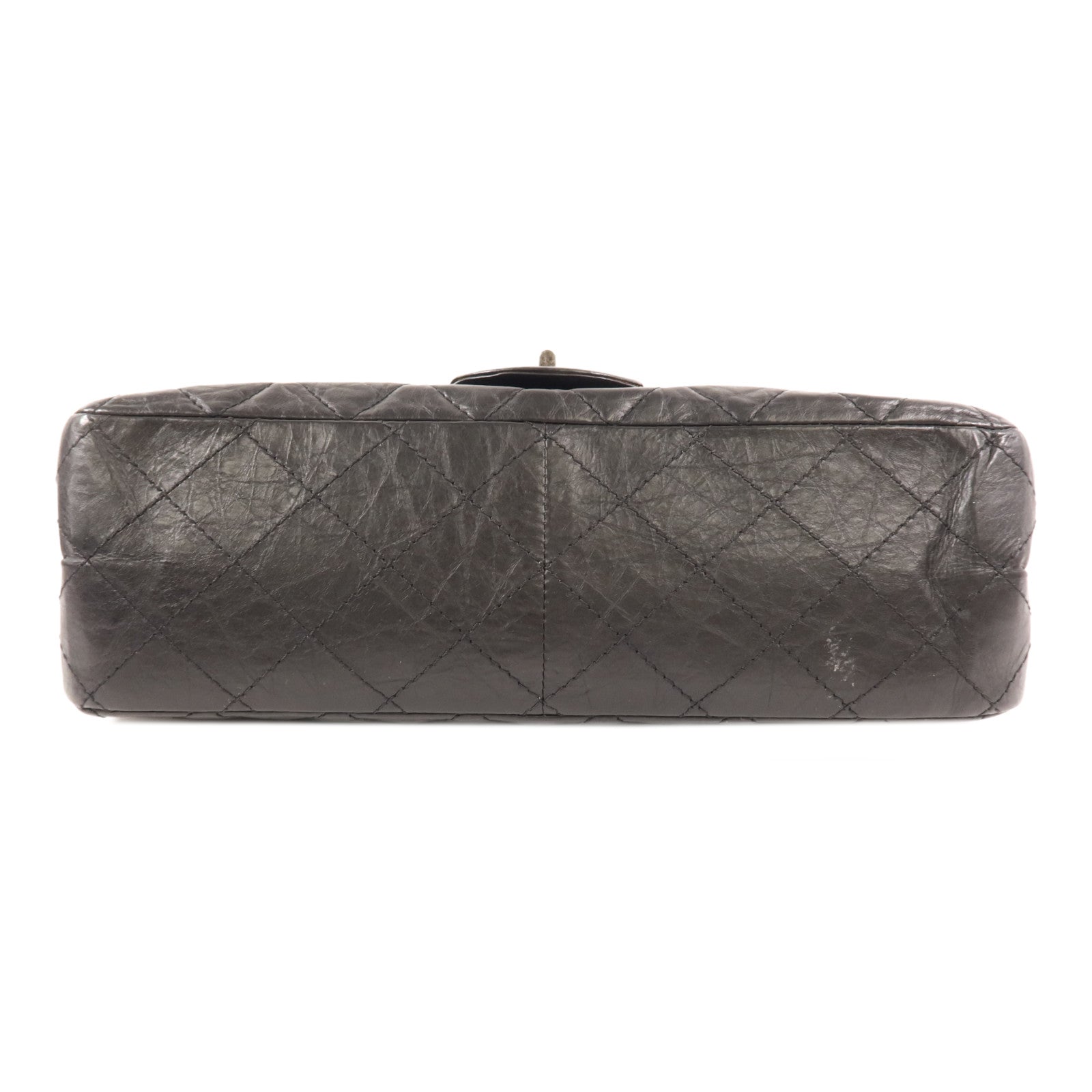 CHANEL 【激減優惠】牛皮皮革2.55銀扣鏈帶肩背袋