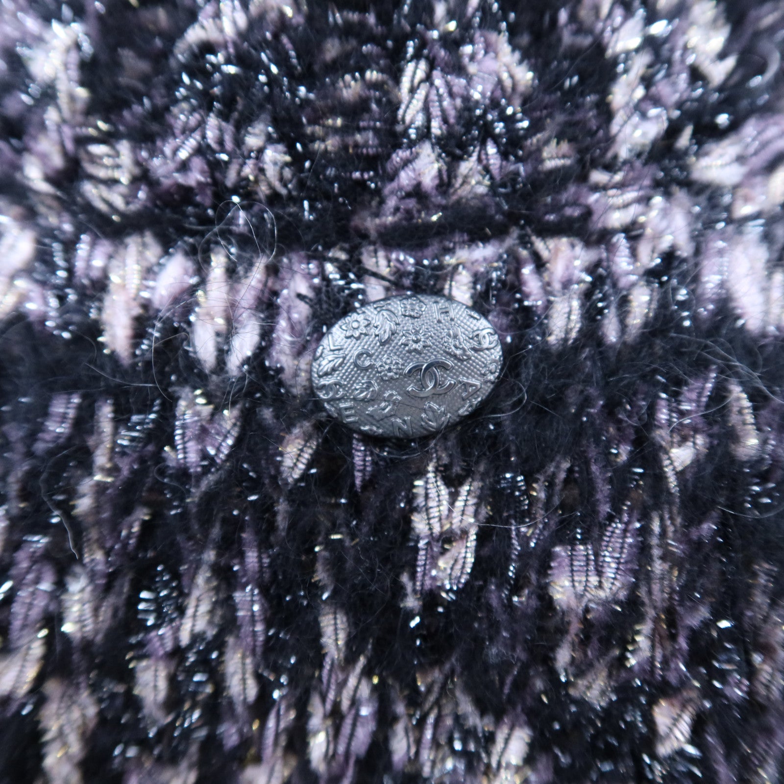 CHANEL Viscose/Polyamide Knit Long-Sleeved Dress連身裙