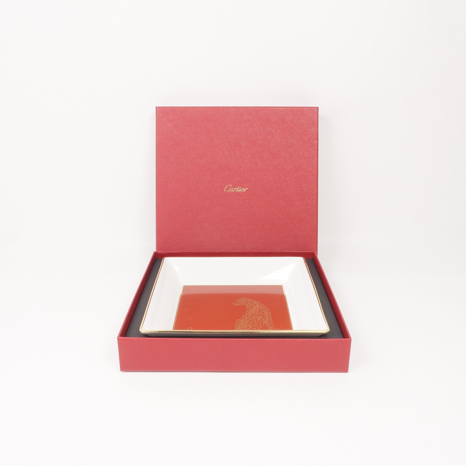 CARTIER 瓷Panthère de Cartier Tray托盤