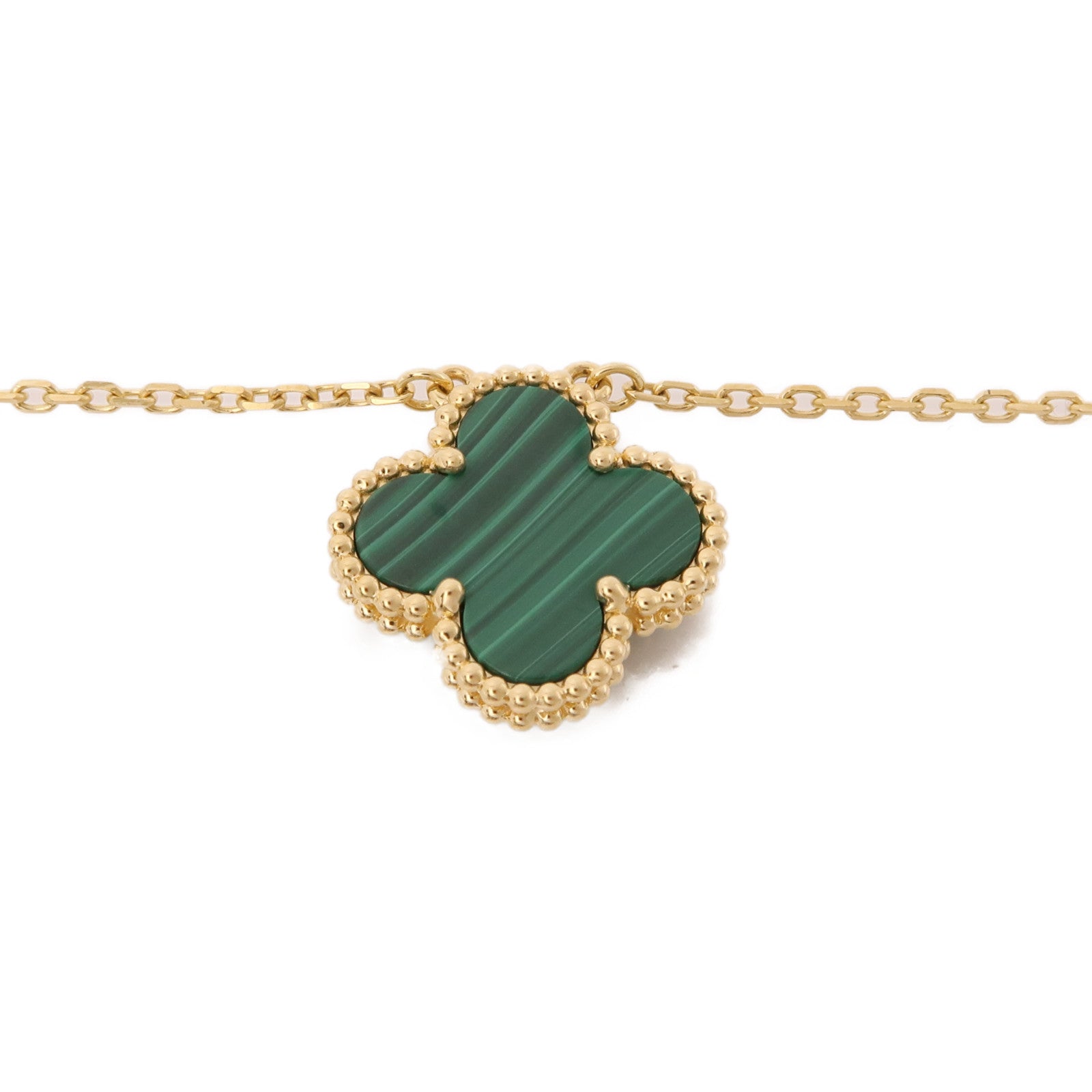 Van Cleef & Arpels 18K黃金Vintage Alhambra Pendant項鍊