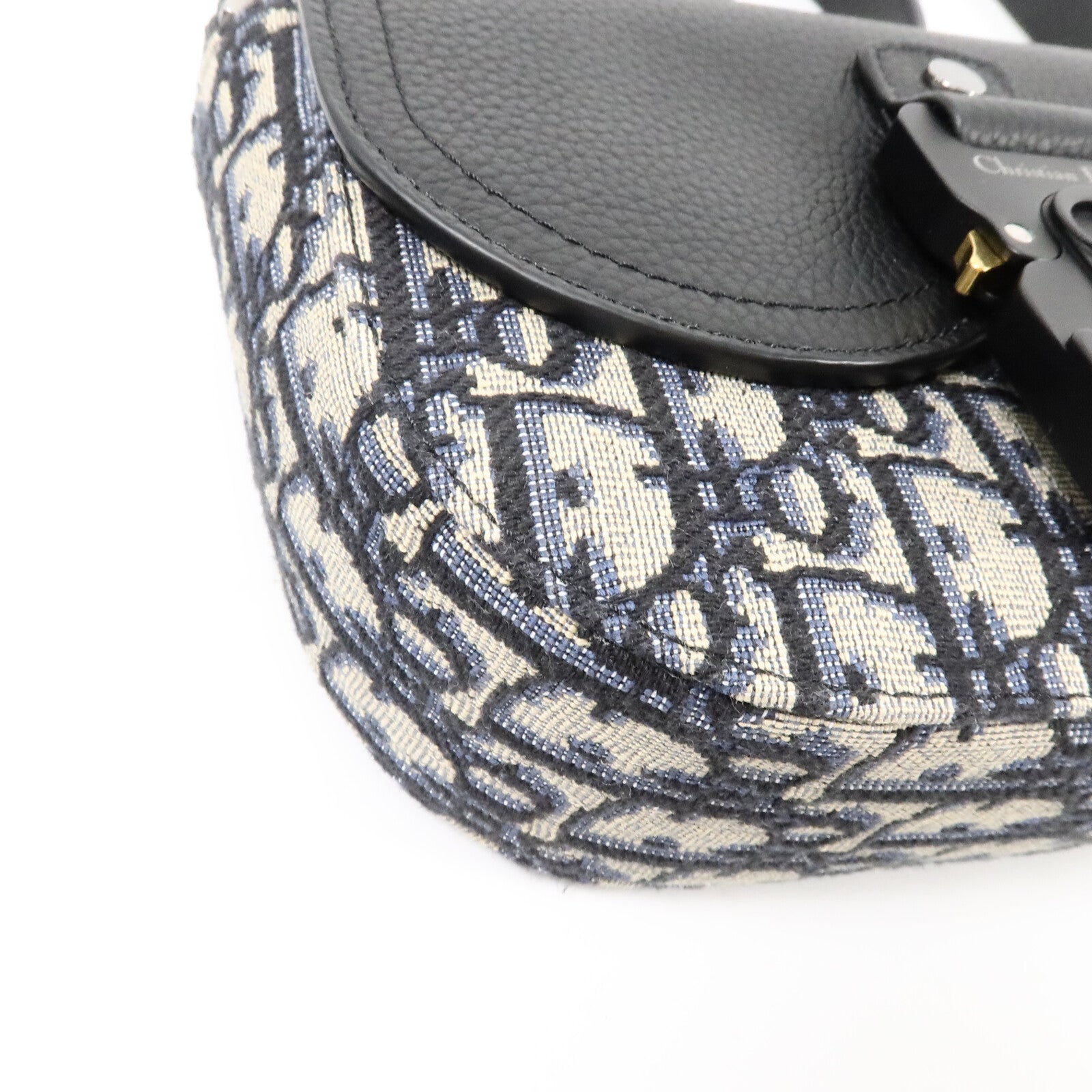 Dior 帆布Saddle Mini肩背袋