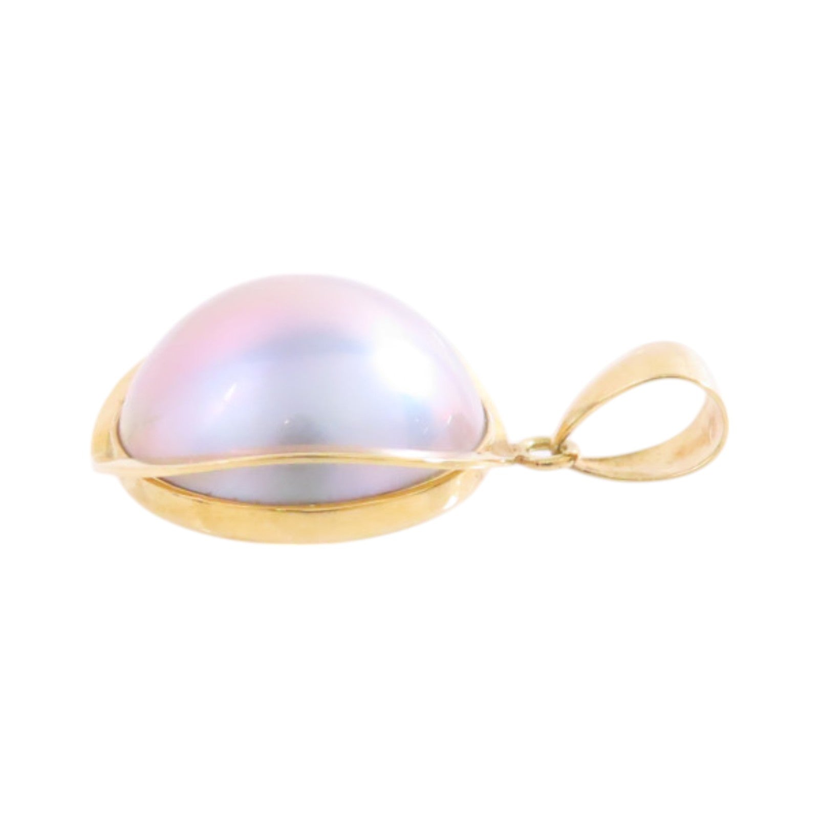 JEWELRY 18K黃金/珍珠/珍珠母Pearl Pendant Top吊墜頭扣